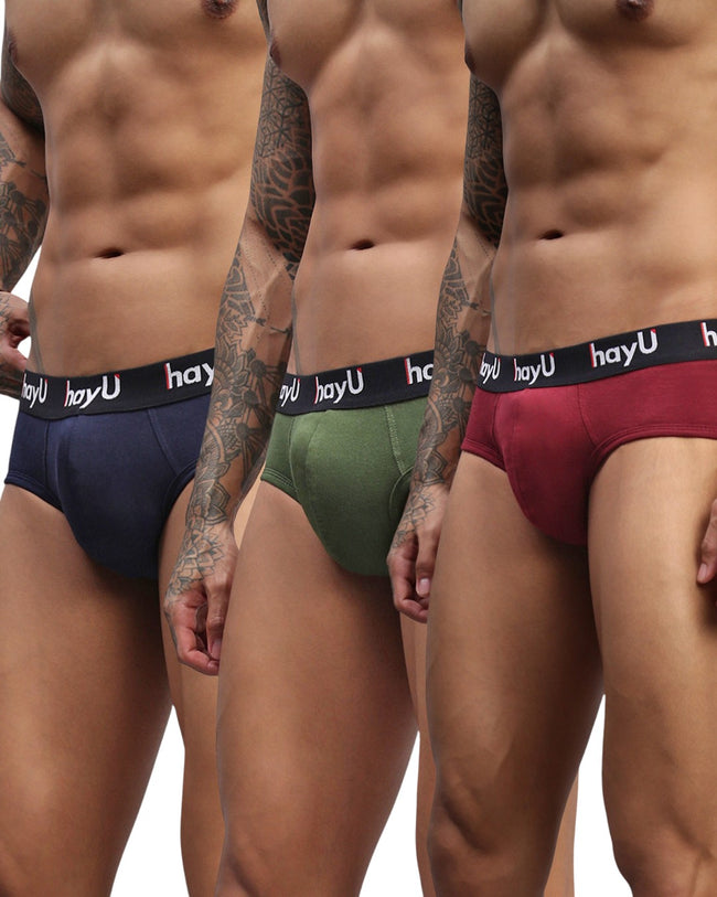 Men Pack of 3 Pure Cotton Brief