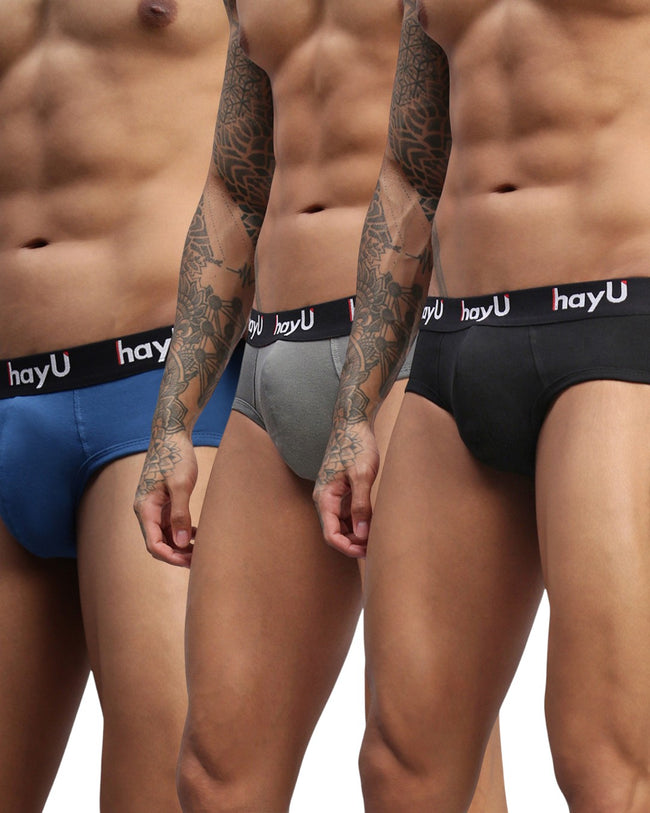 Men Pack of 3 Pure Cotton Brief