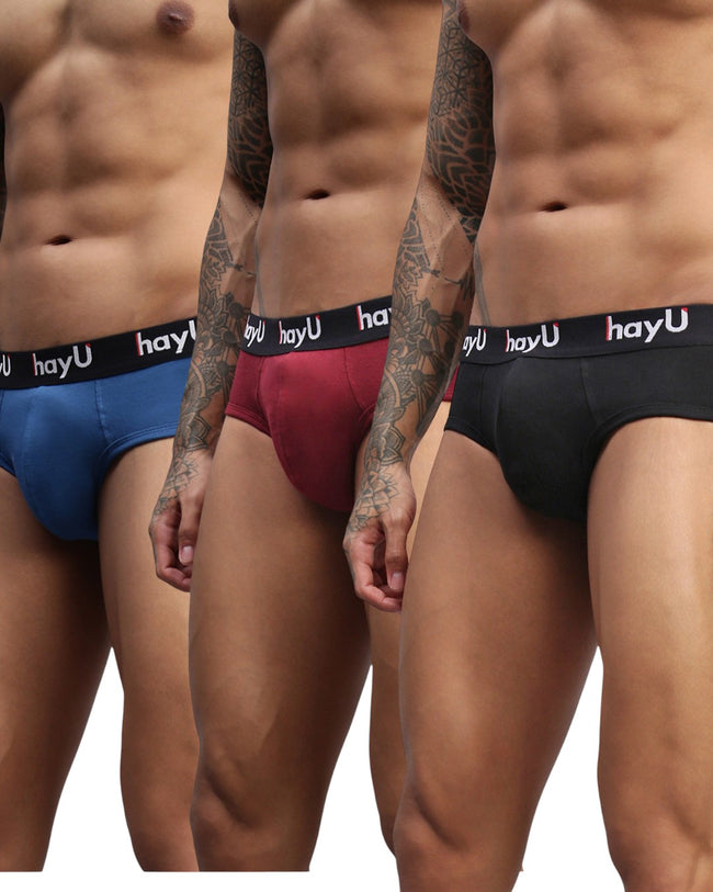 Men Pack of 3 Pure Cotton Brief