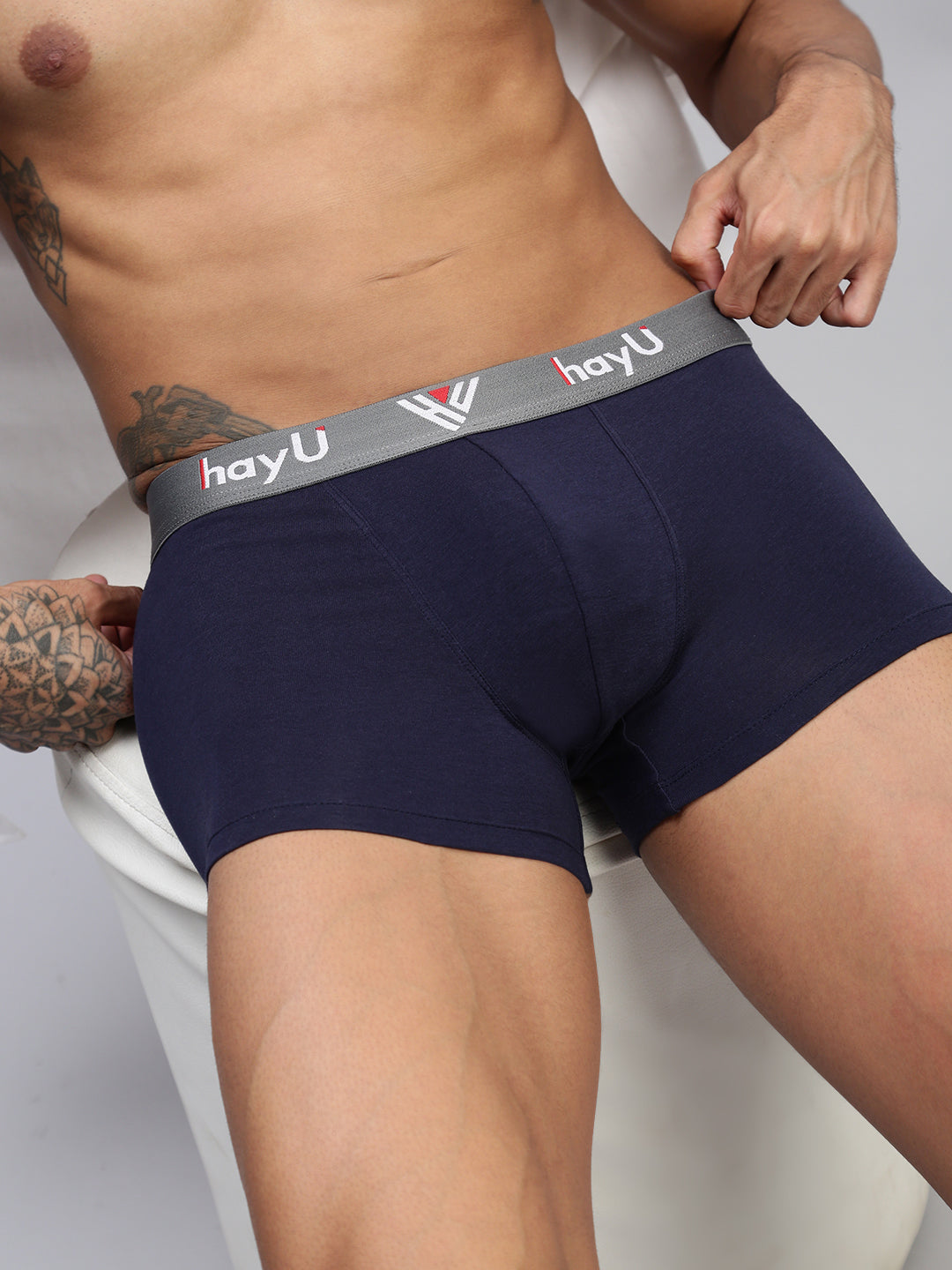 Men Pack of 3 Cotton Stretch Trunks