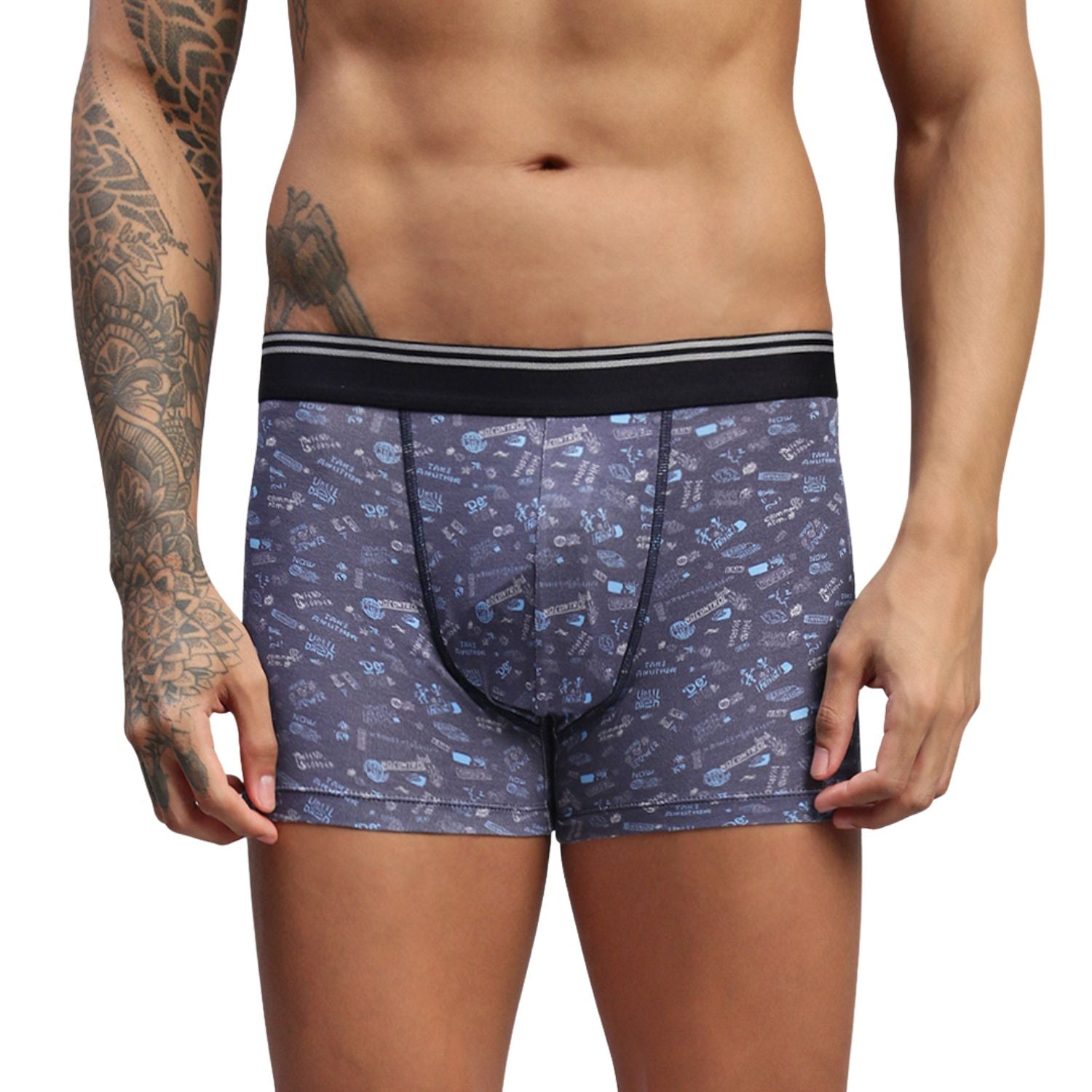 Men Pack of 3 men Modal Printed Trunks