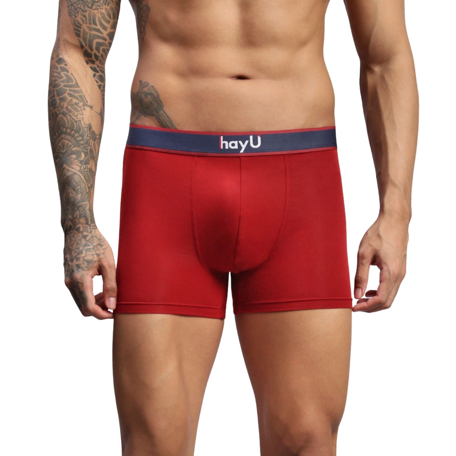 Men Pack of 3 Modal Solid Trunks