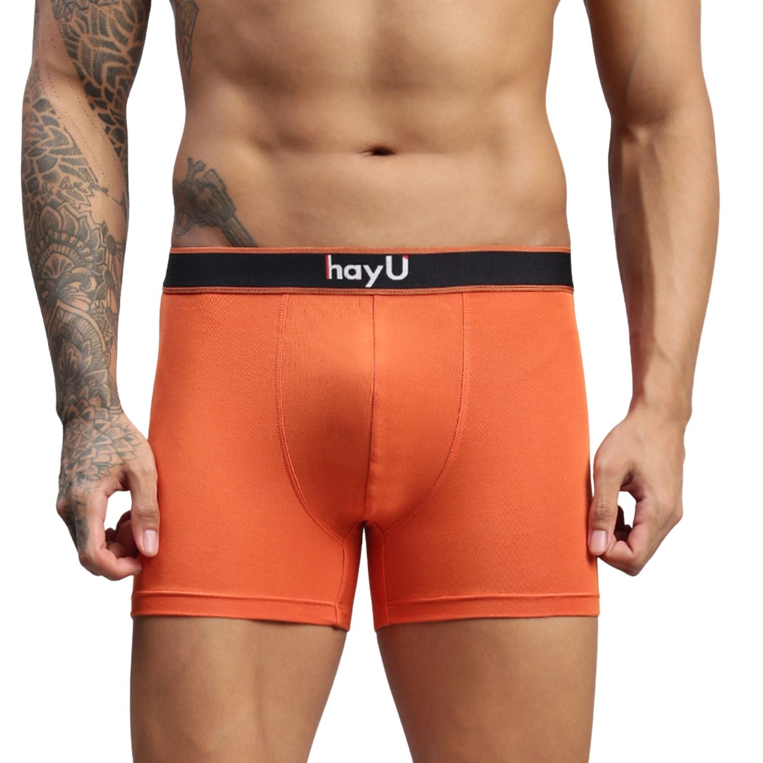 Men Pack of 3 Modal Solid Trunks