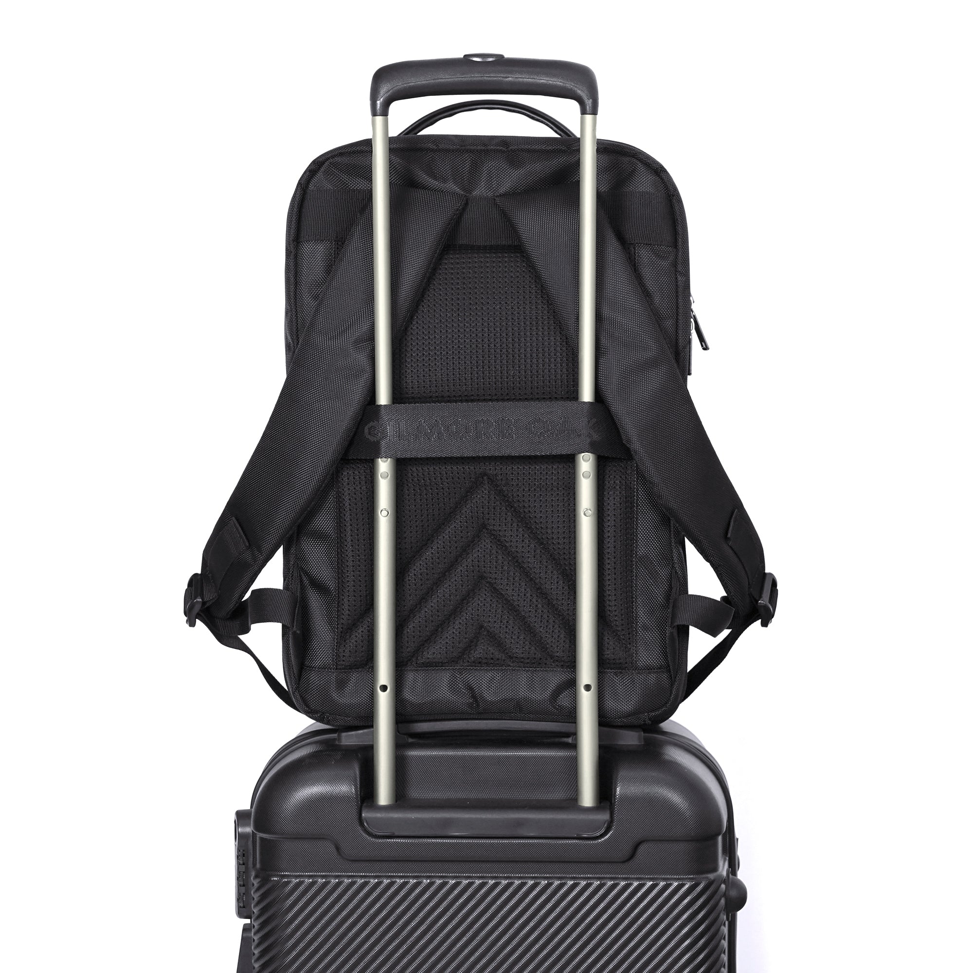 Black Monopack Medium 15.6 Inch Laptop Backpack
