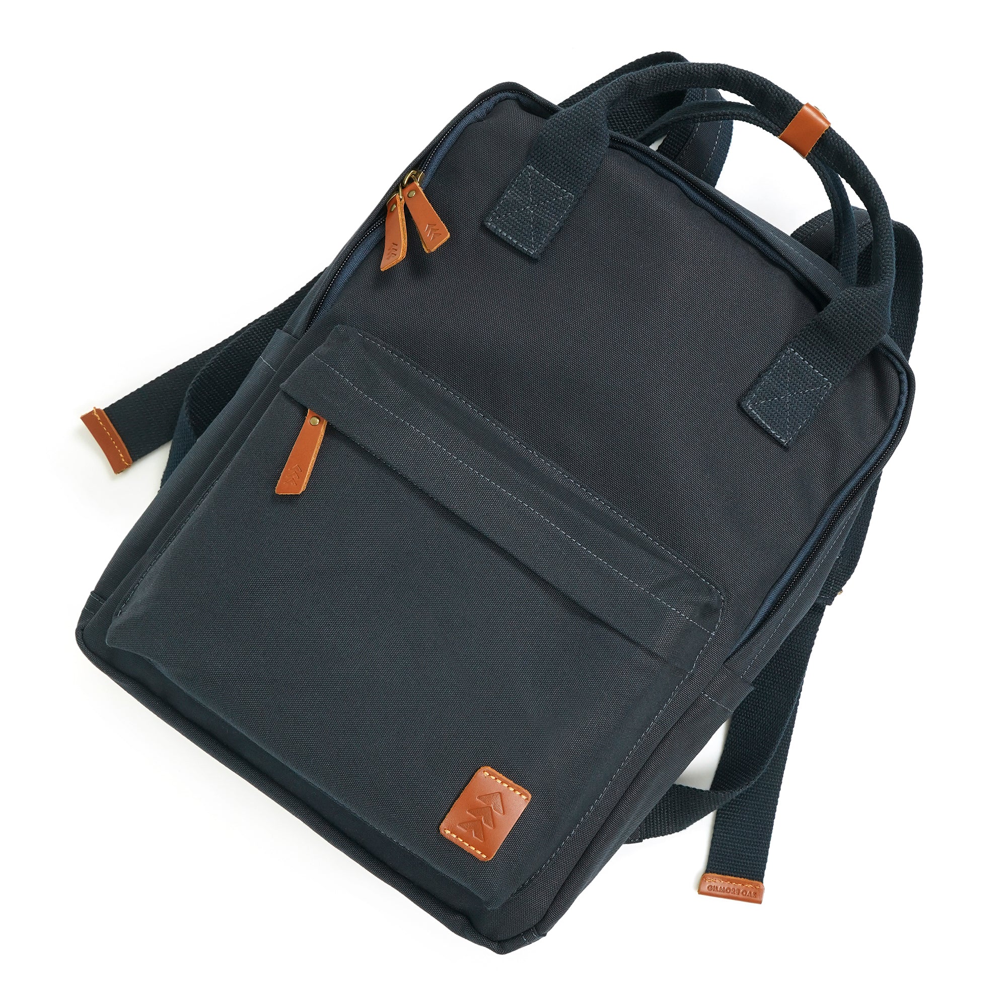 Blue Dustin Unisex Eco Friendly Canvas Backpack