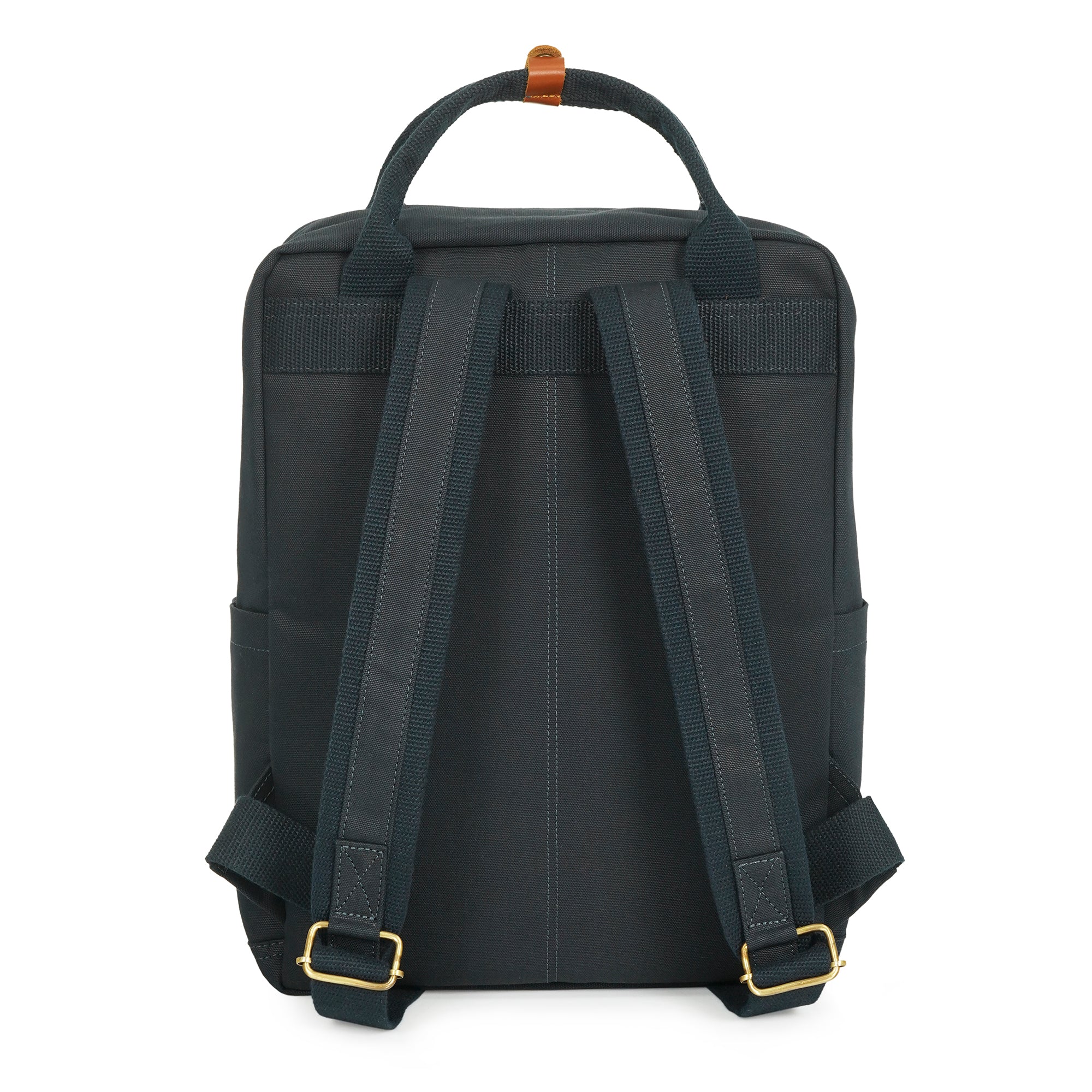 Blue Dustin Unisex Eco Friendly Canvas Backpack