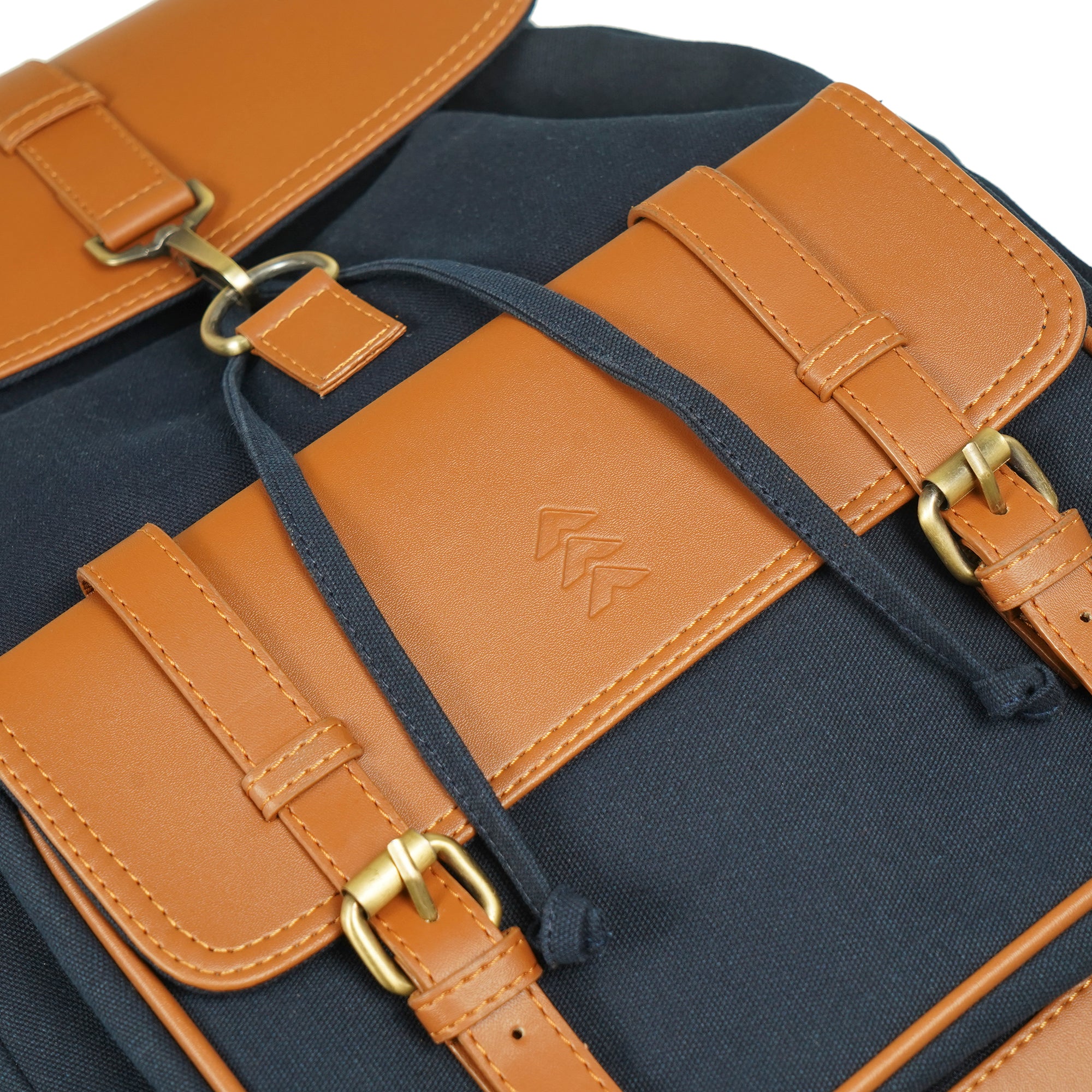 Blue Jimmy Unisex Eco Friendly Canvas Backpack
