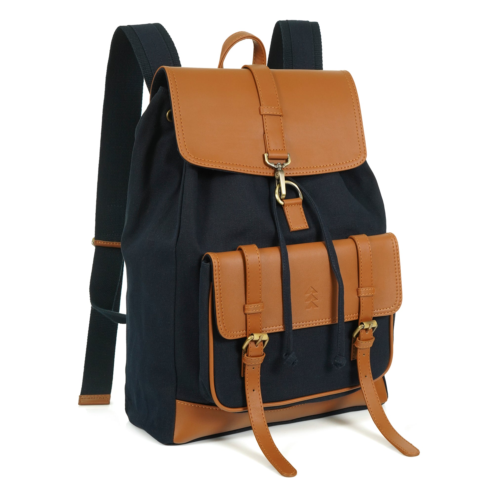 Blue Jimmy Unisex Eco Friendly Canvas Backpack