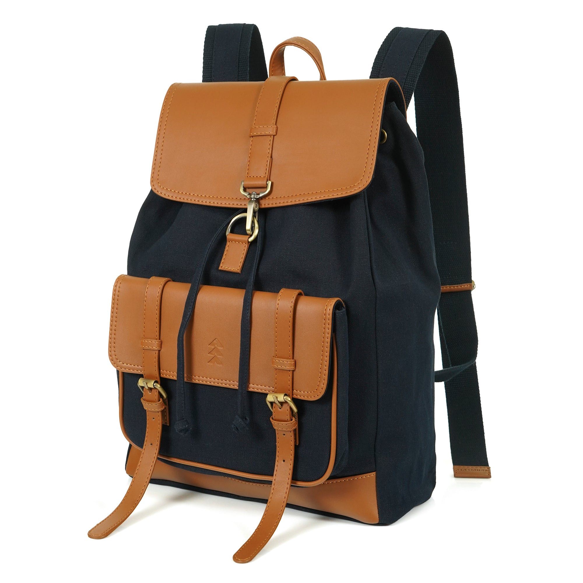 Blue Jimmy Unisex Eco Friendly Canvas Backpack