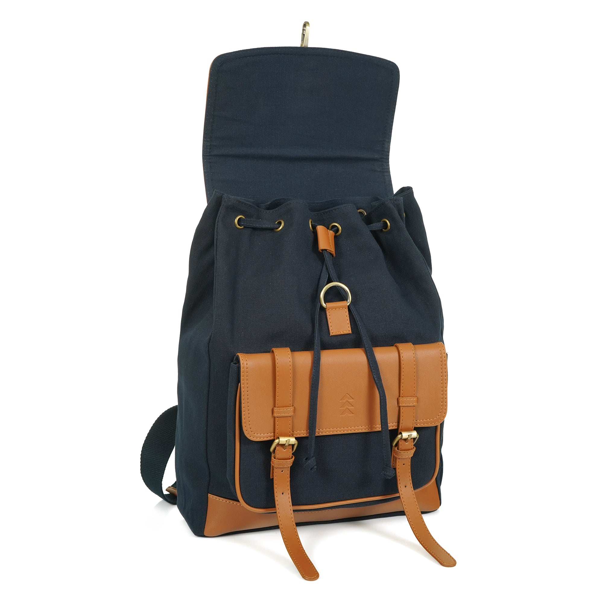 Blue Jimmy Unisex Eco Friendly Canvas Backpack