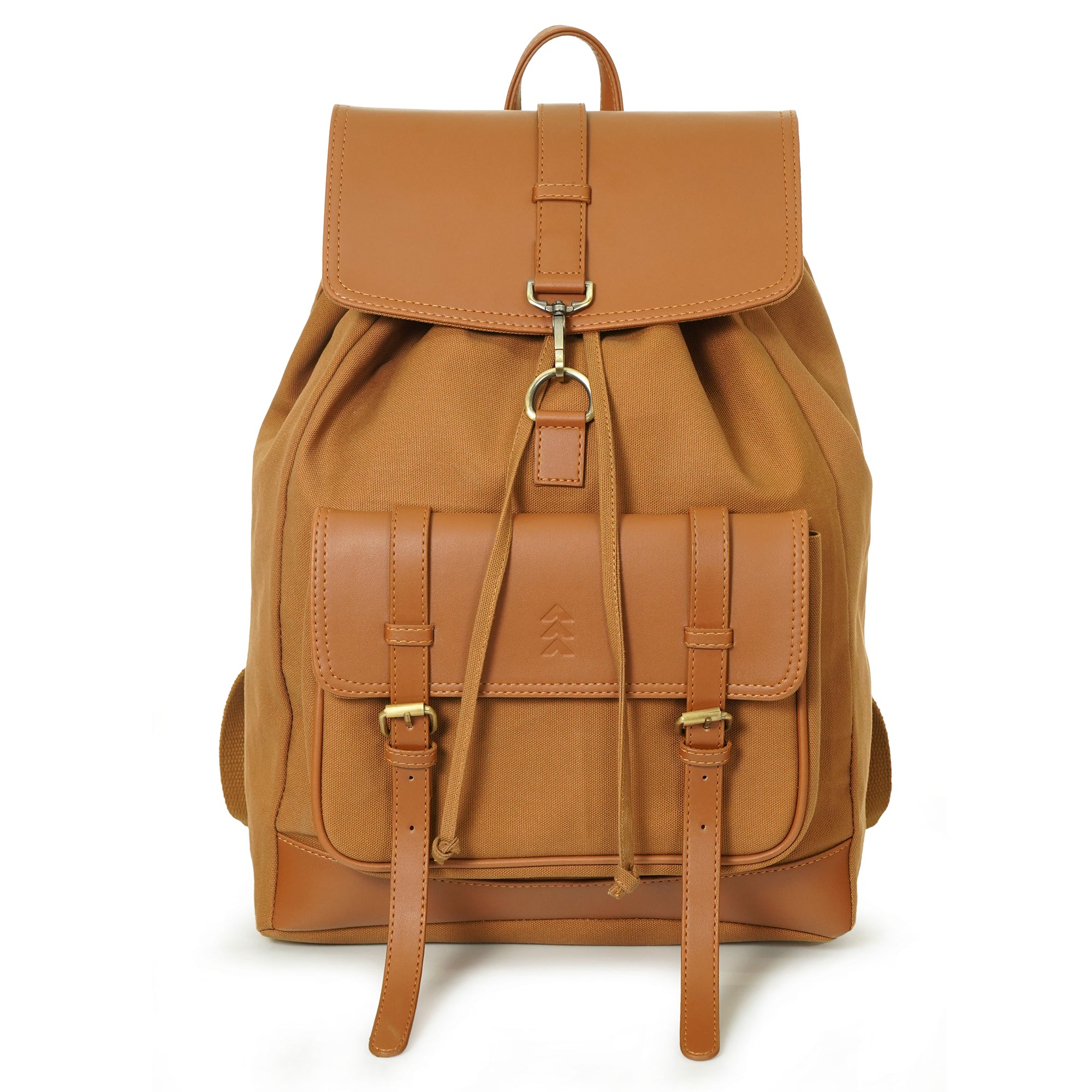 Beige Jimmy Unisex Eco Friendly Canvas Backpack