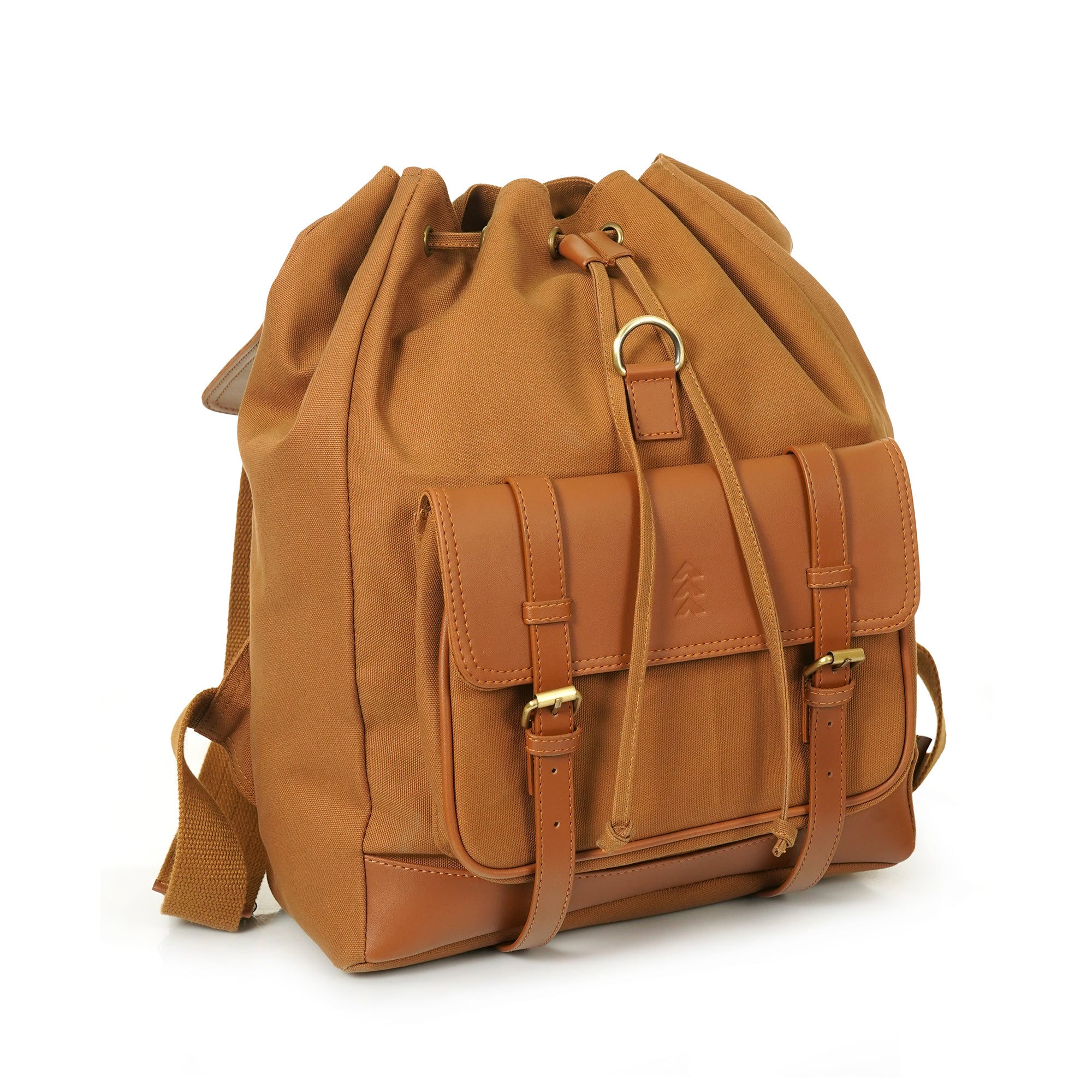 Beige Jimmy Unisex Eco Friendly Canvas Backpack