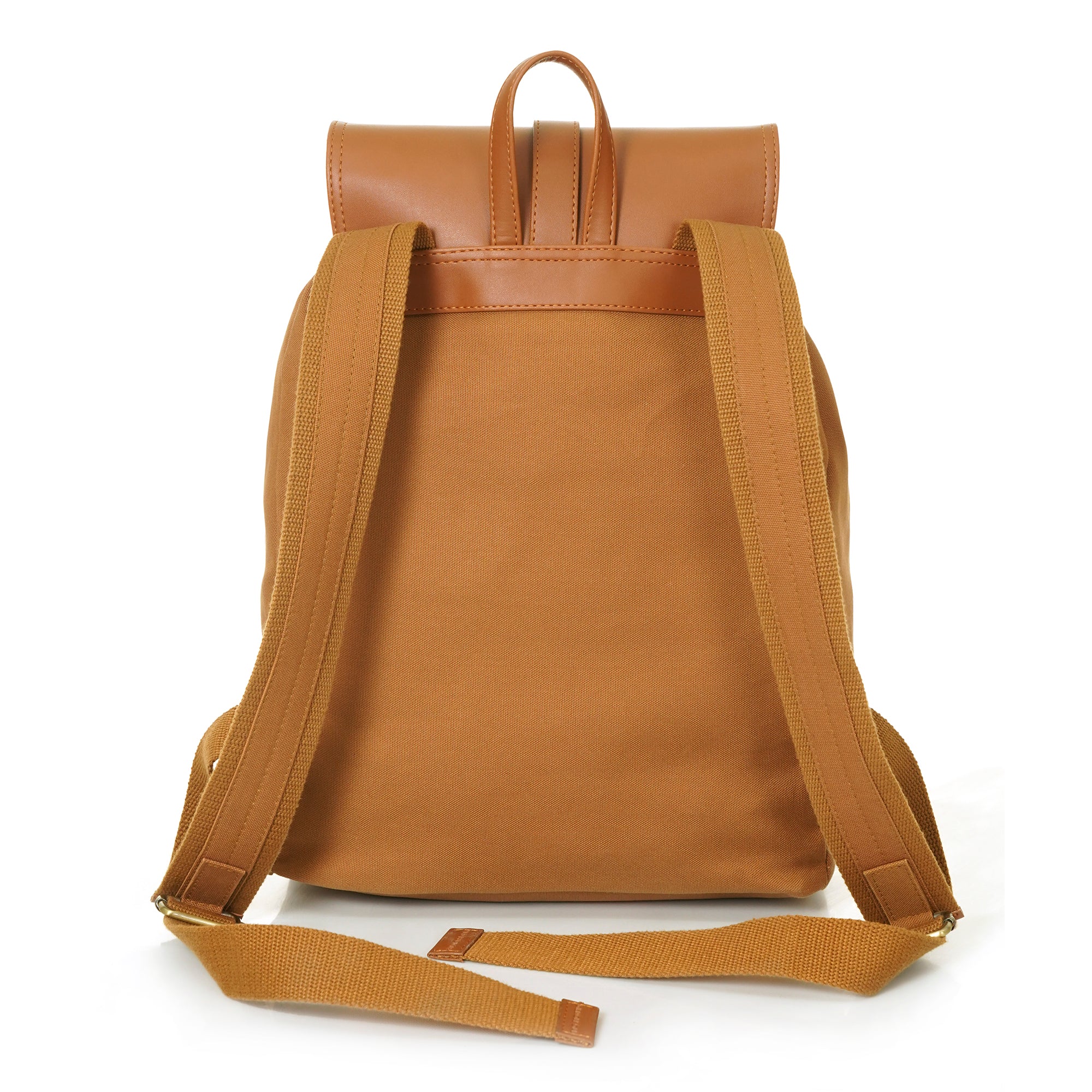 Beige Jimmy Unisex Eco Friendly Canvas Backpack