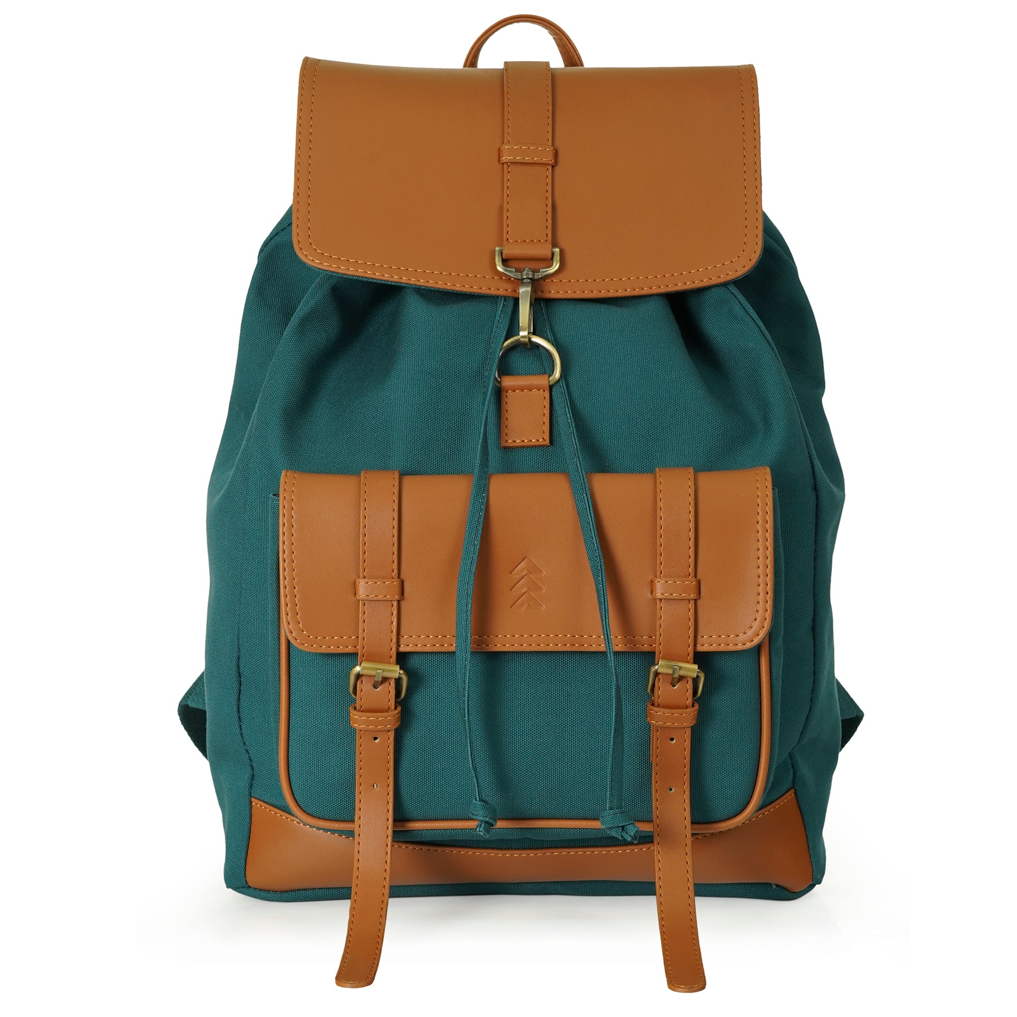 Teal Jimmy Unisex Eco Friendly Canvas Backpack