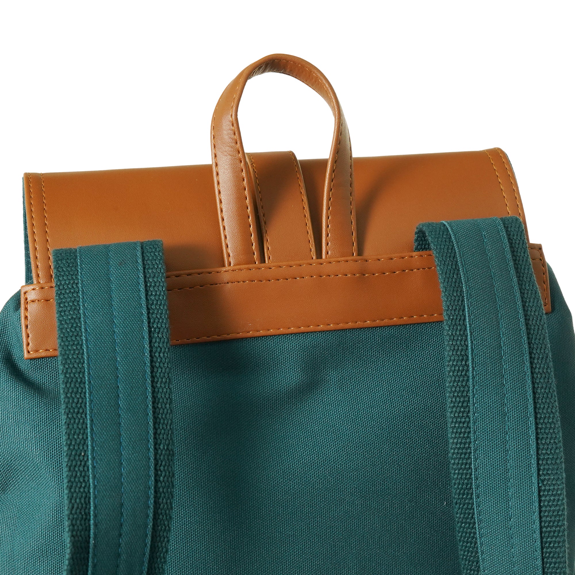 Teal Jimmy Unisex Eco Friendly Canvas Backpack