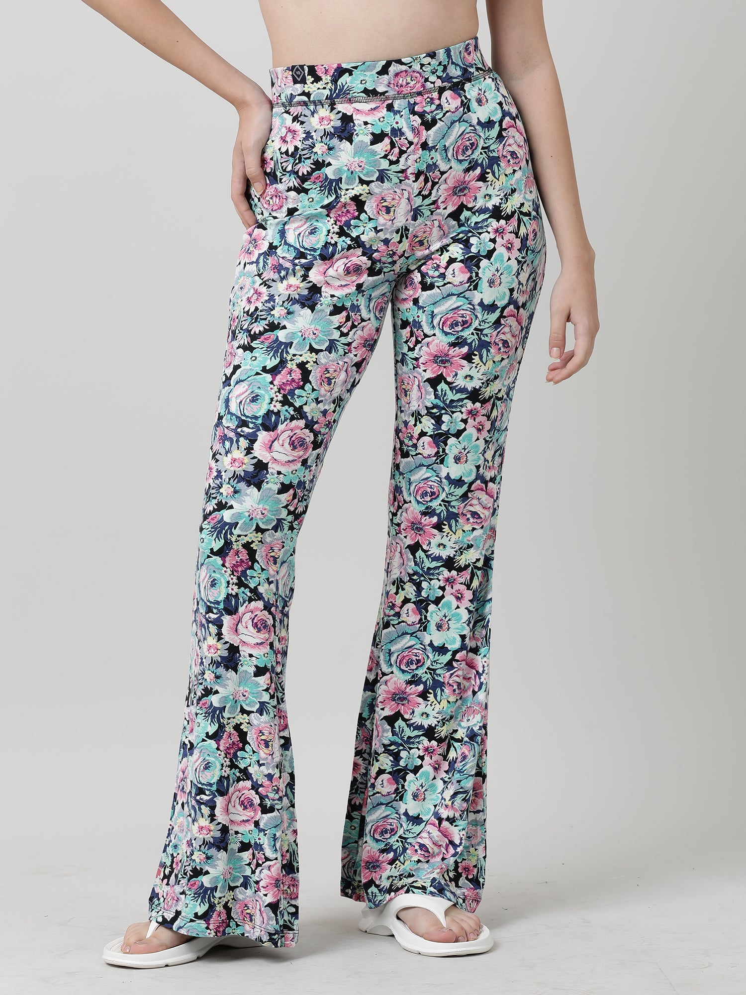 Women Floral Print Lounge Pants