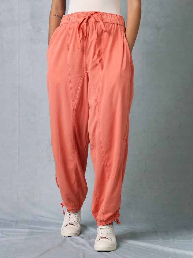 Women Coral Comfort fit Pant