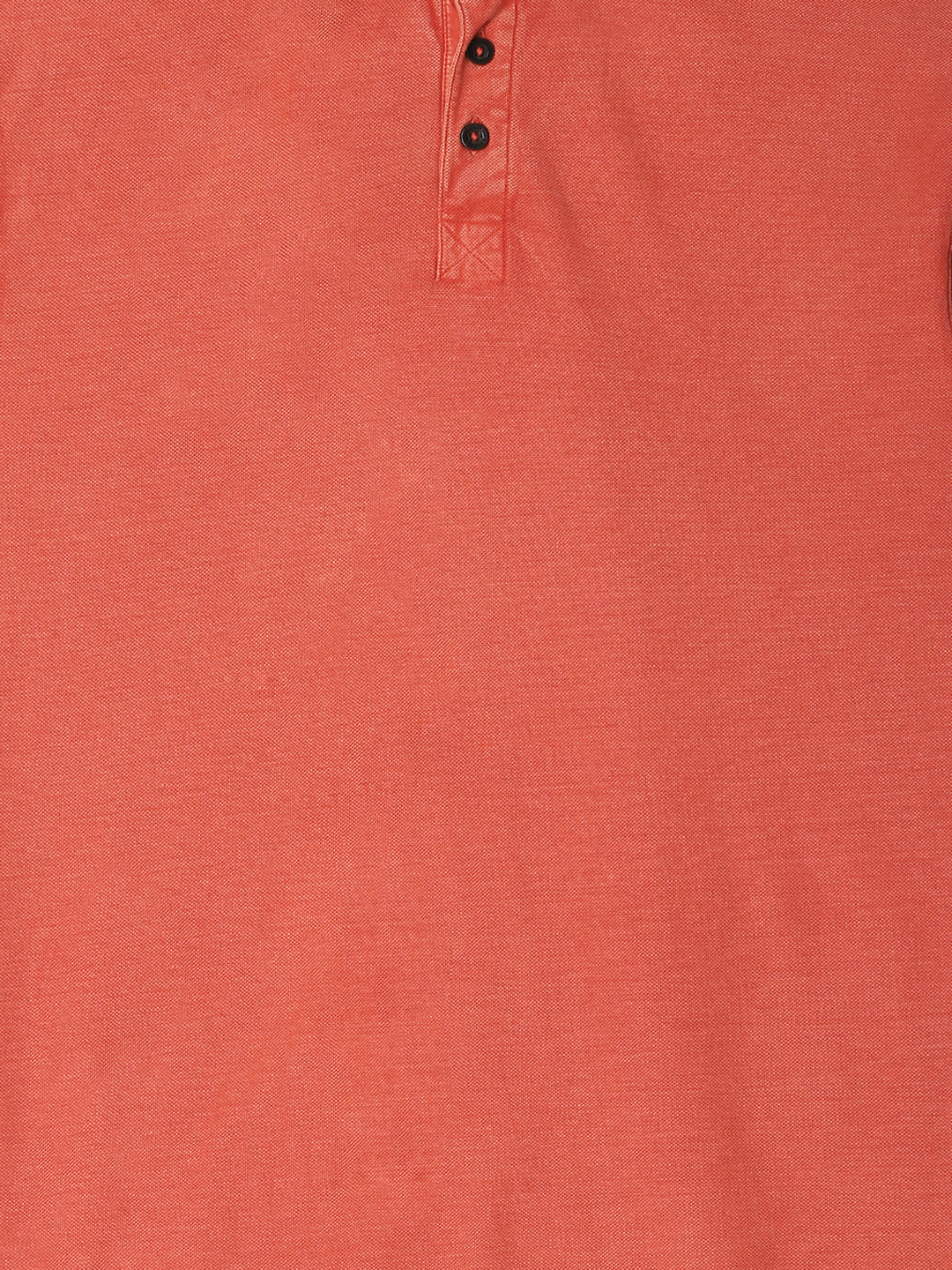 Men Coral Drop Shoulder Oversize Polo T-Shirt