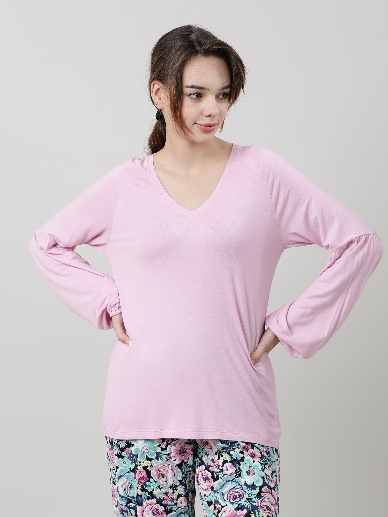 Women Oversize Sleepwear T Shirt