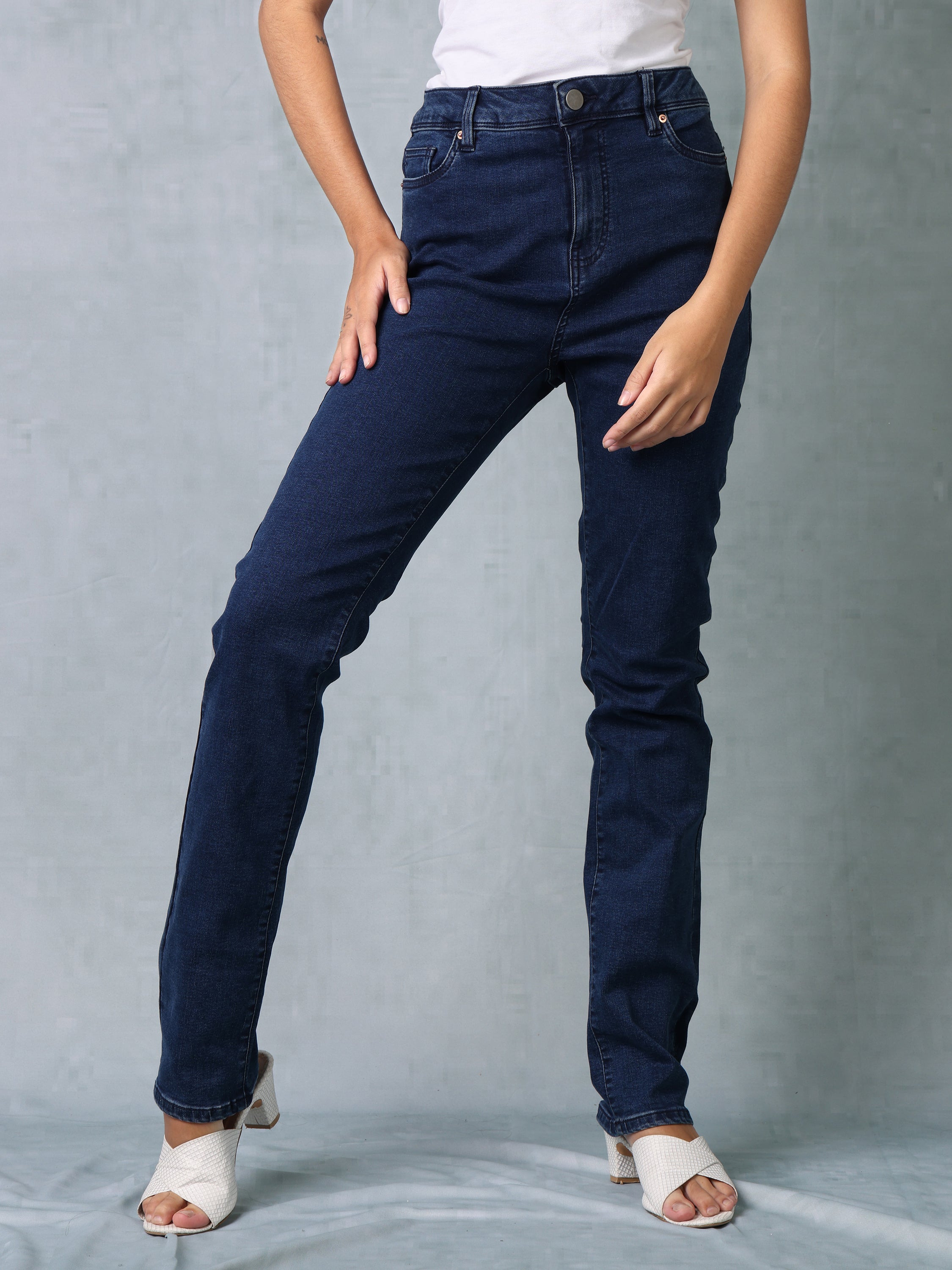 Women Indigo Slim Fit Jeans