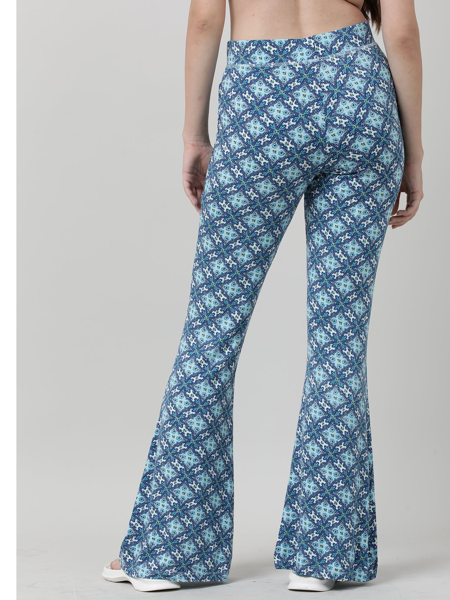 Women Printed Flared Lounge Pants