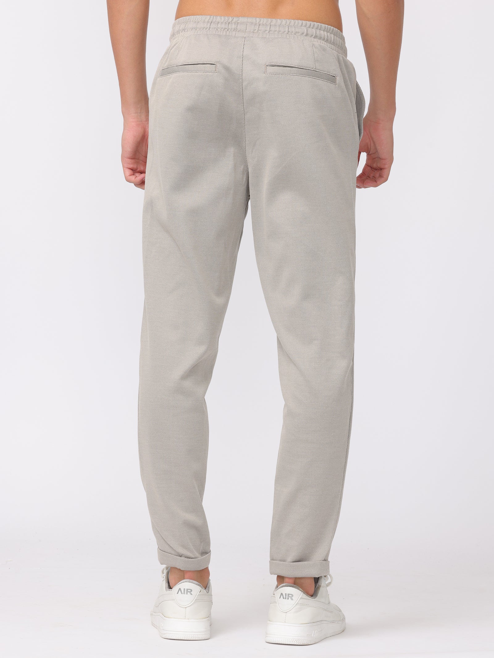 Men Beige Comfort Fit Joggers