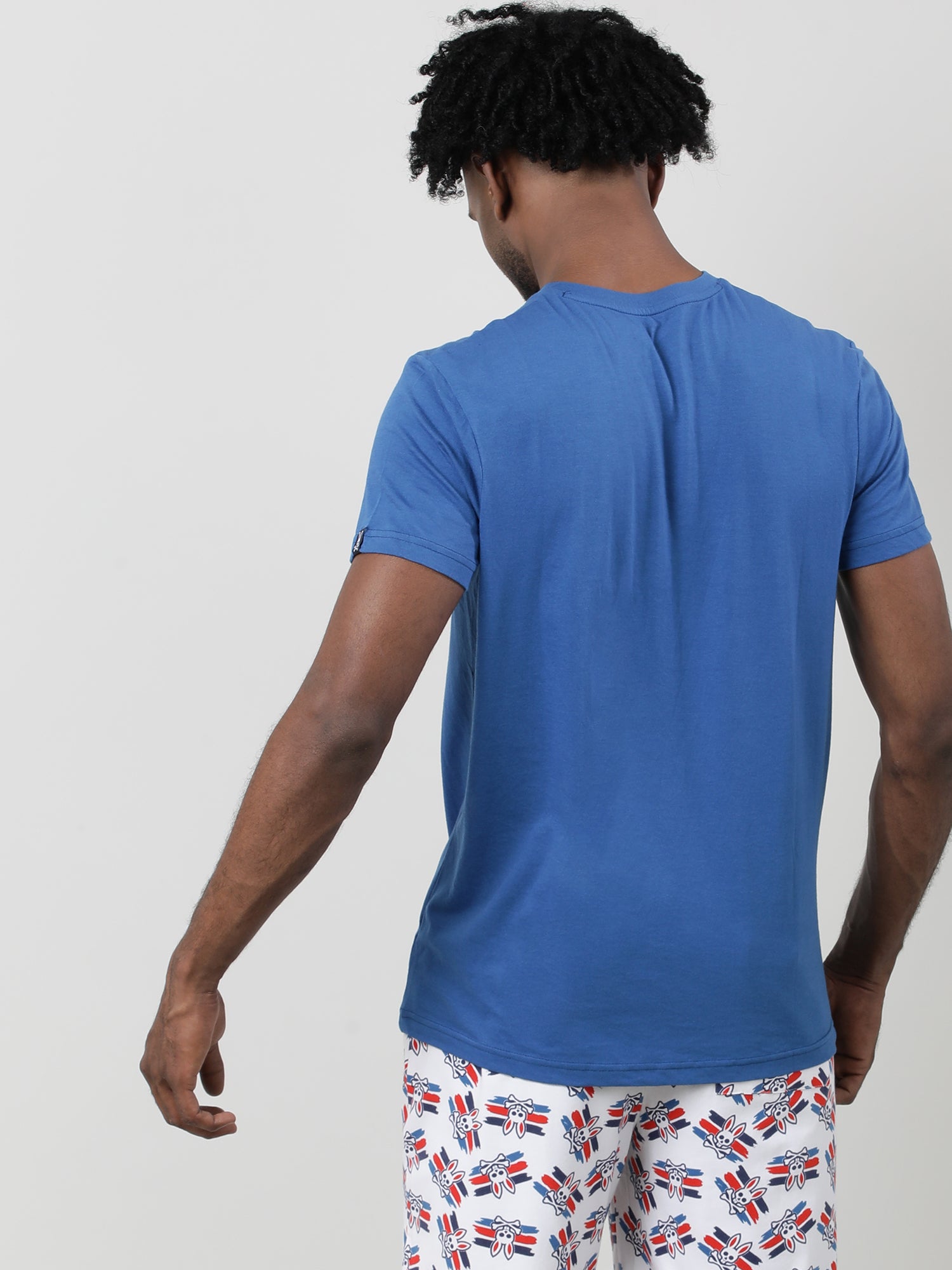 Blue Super Soft :Lounge T shirt