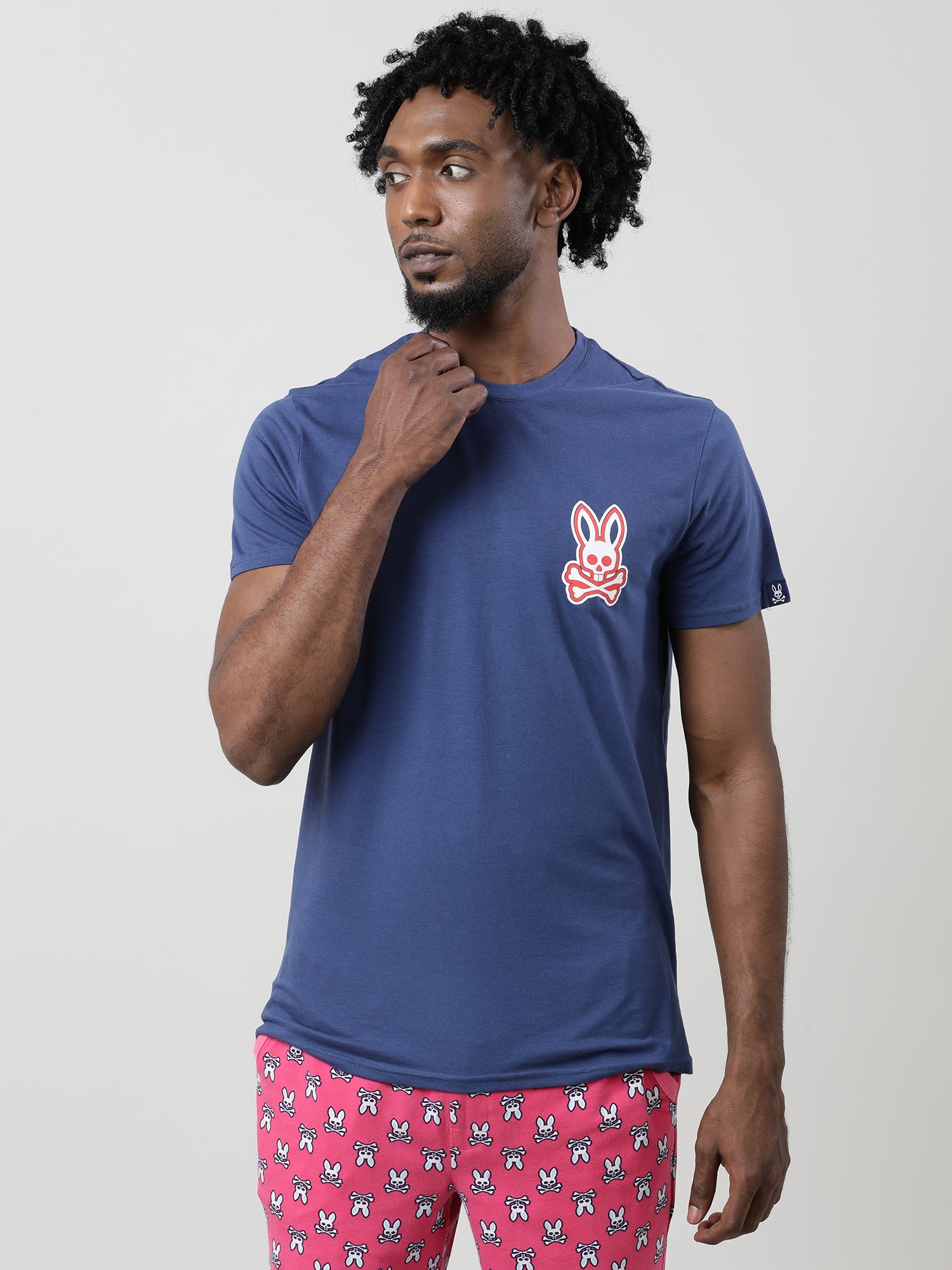 Navy Blue Regular Fit T shirt