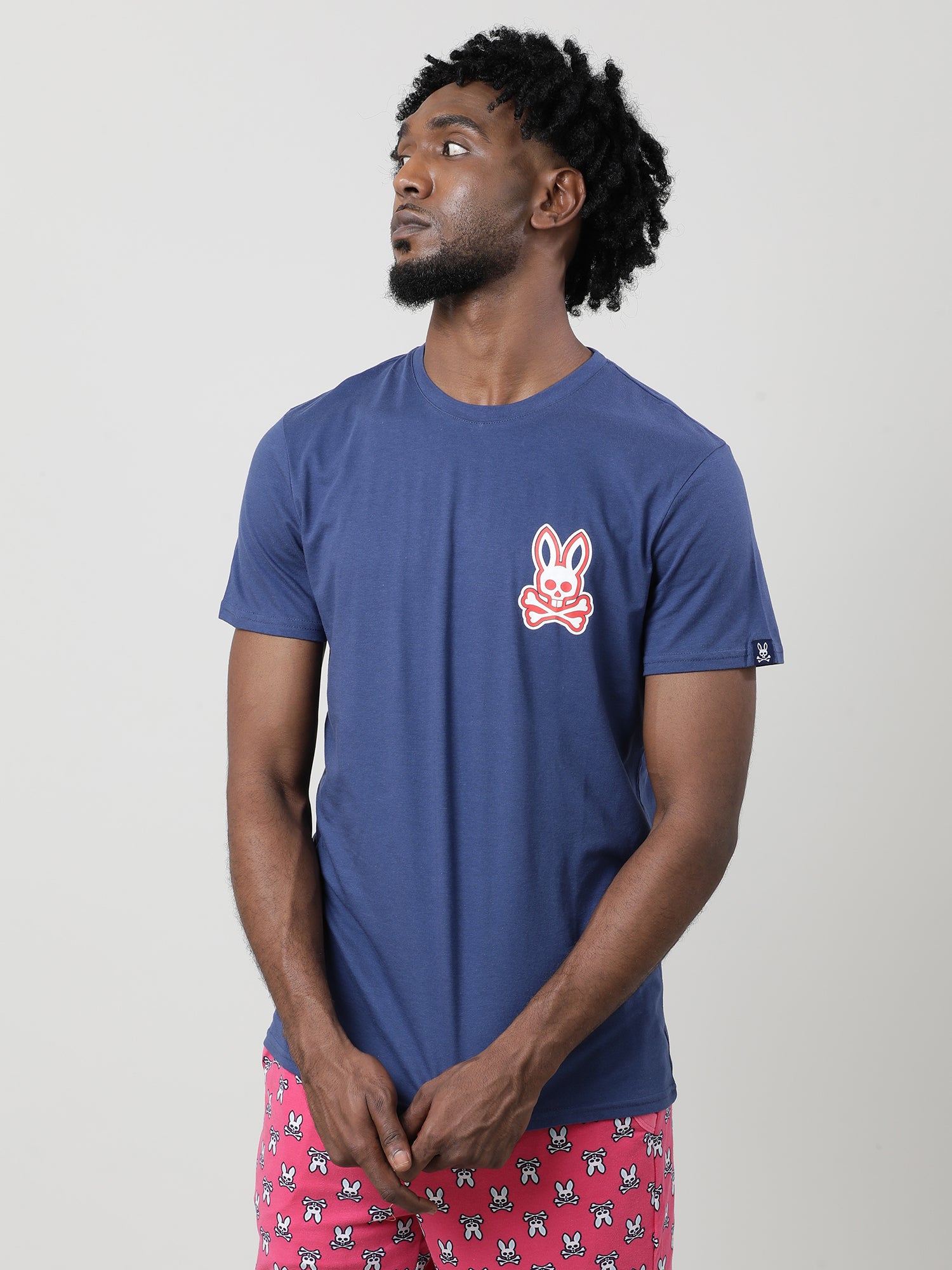 Navy Blue Regular Fit T shirt