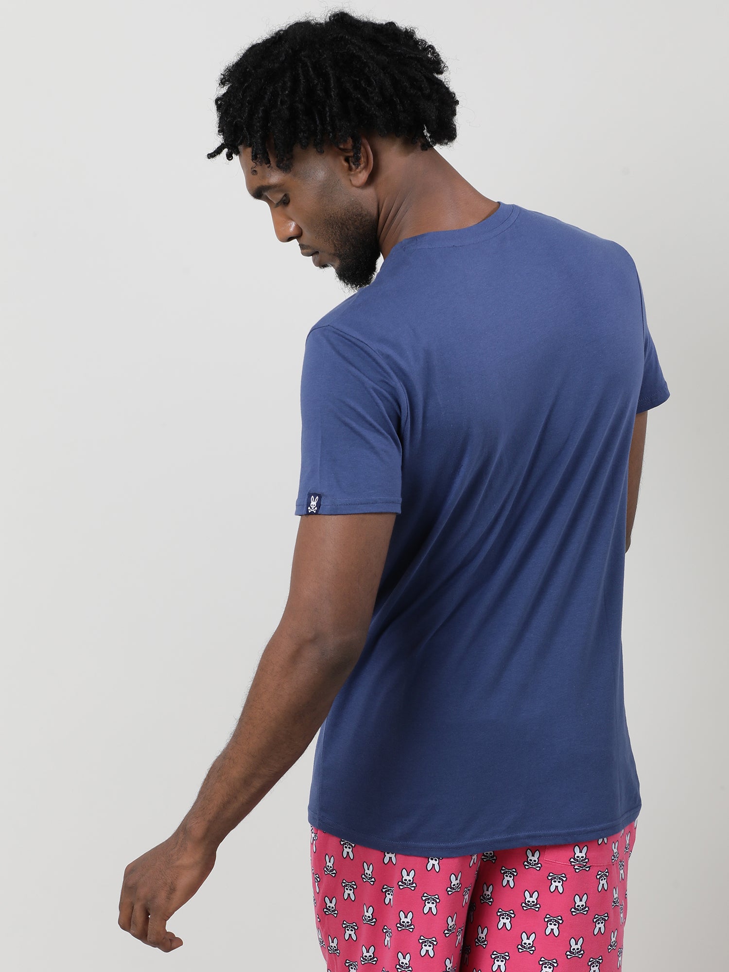 Navy Blue Regular Fit T shirt