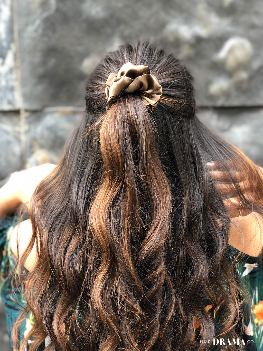 Satin Scrunchie Set Of 3