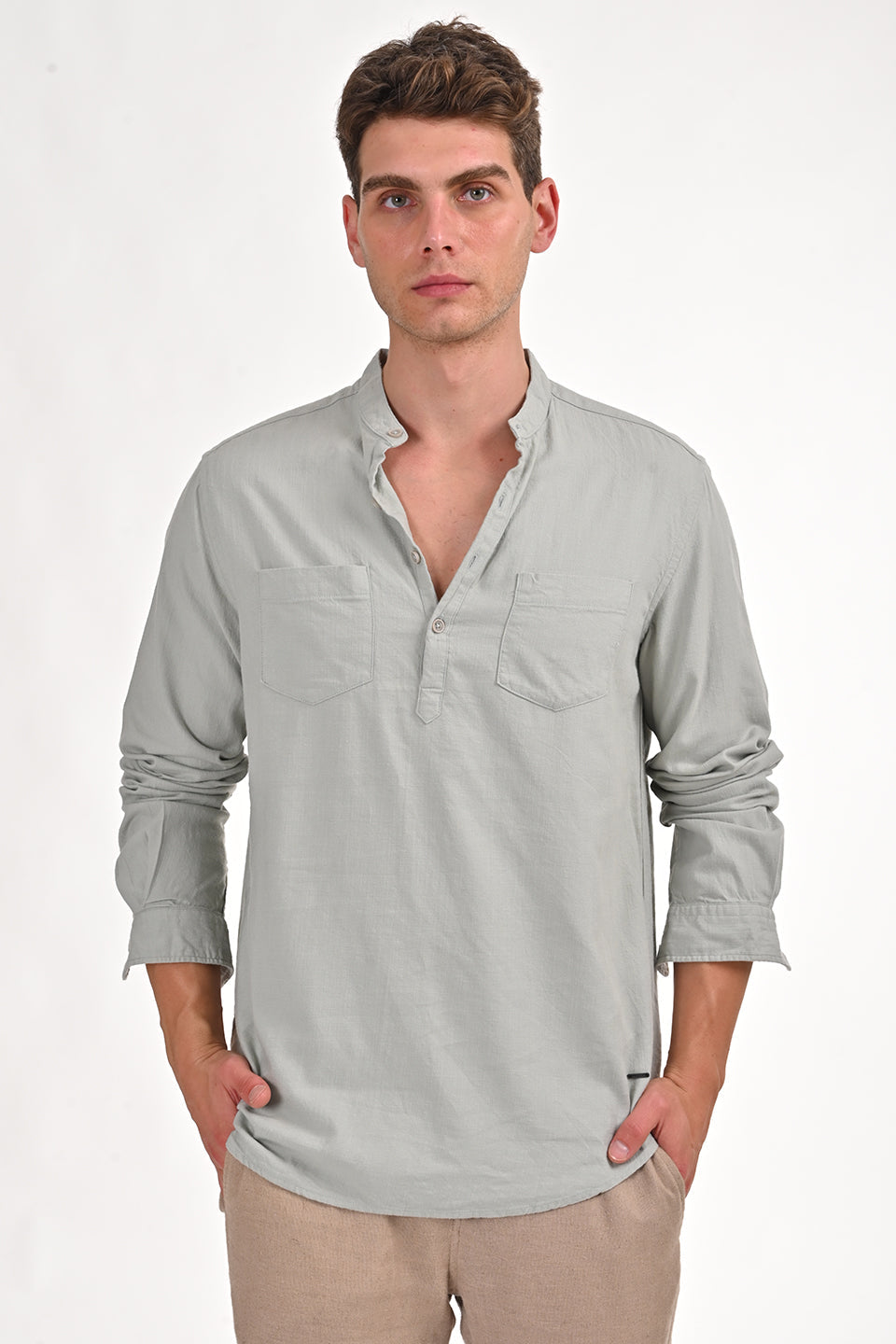 Men Cotton Viscose Kurta Shirt