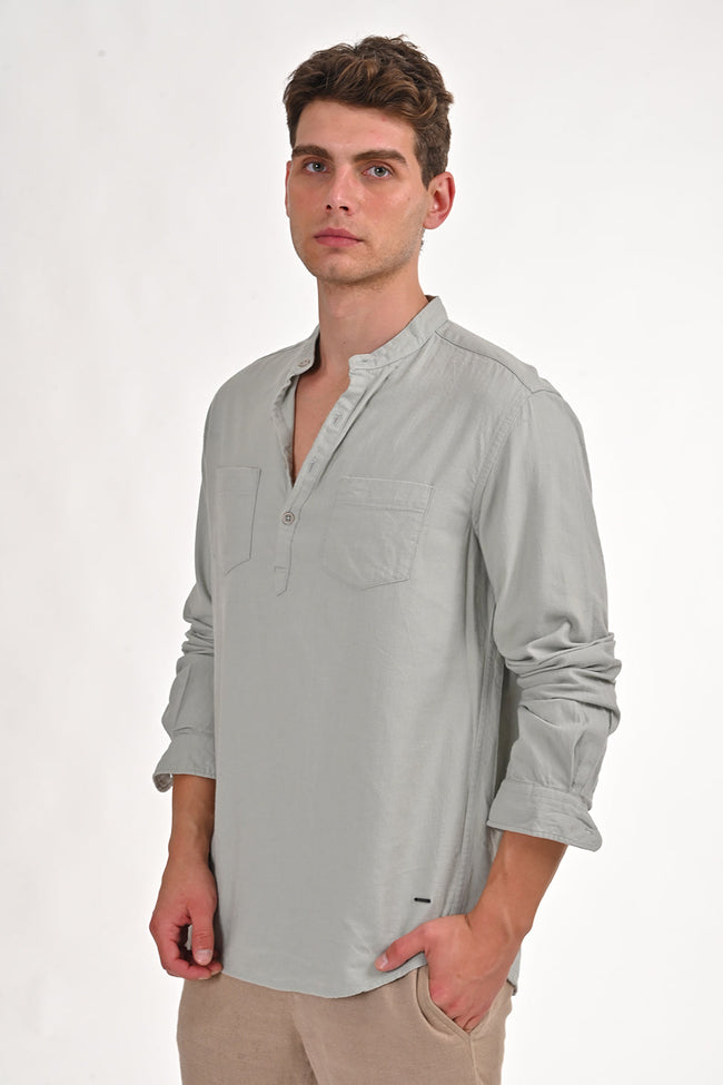 Men Cotton Viscose Kurta Shirt