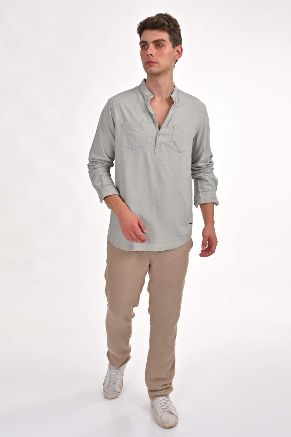 Men Cotton Viscose Kurta Shirt