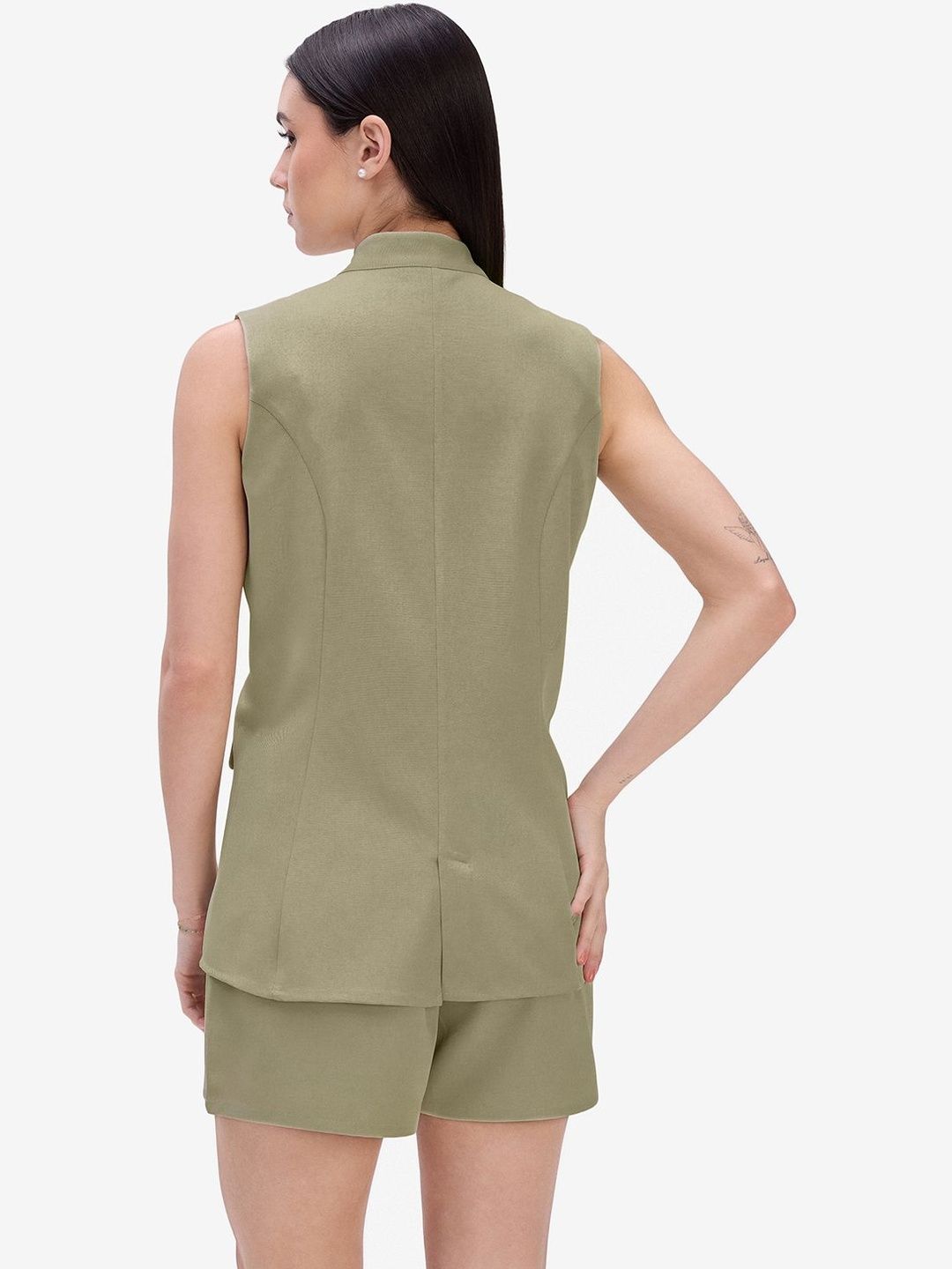 Women Olive Blazer