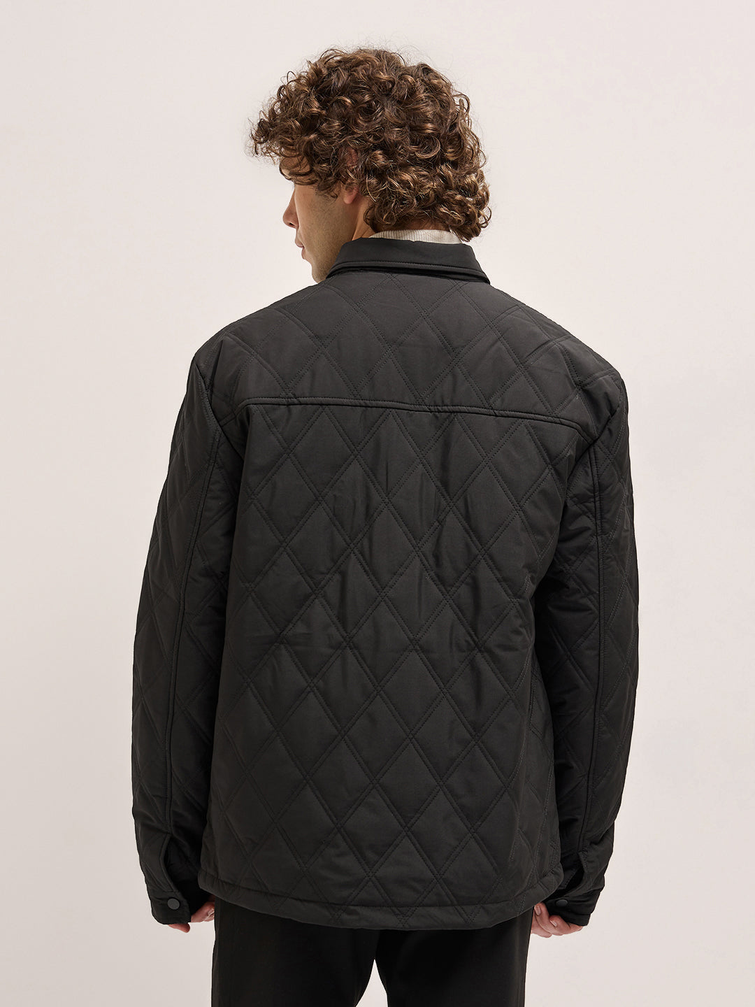 Men Timeless Black Jacket