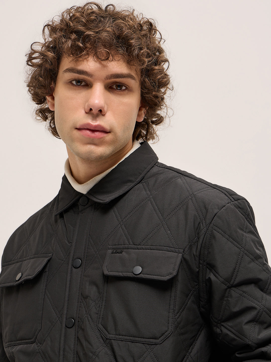 Men Timeless Black Jacket