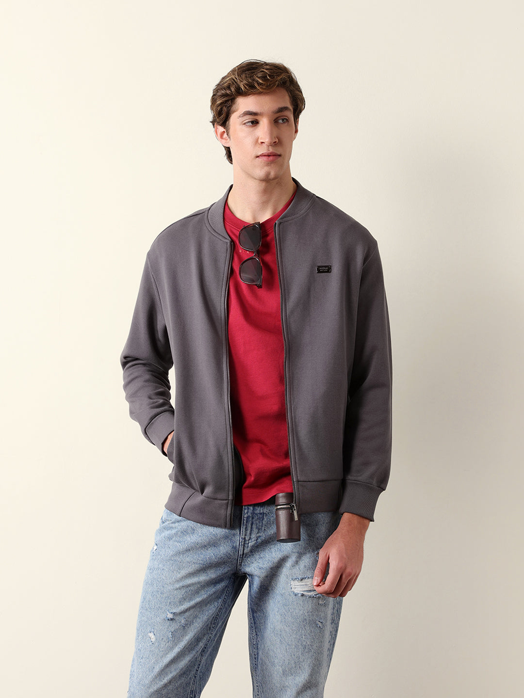 Men Lightweight Outdoor Bomber Jacket