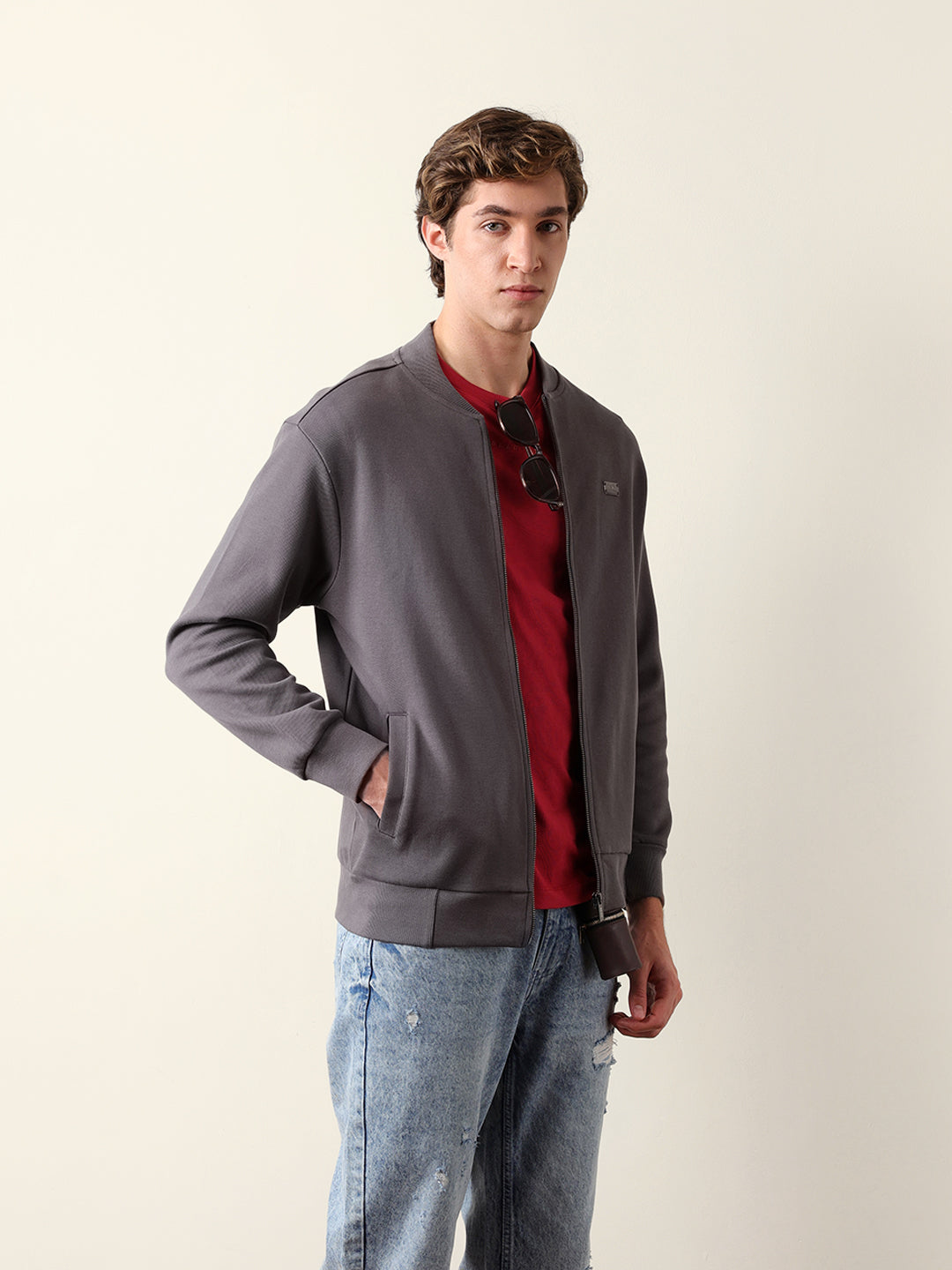 Men Lightweight Outdoor Bomber Jacket
