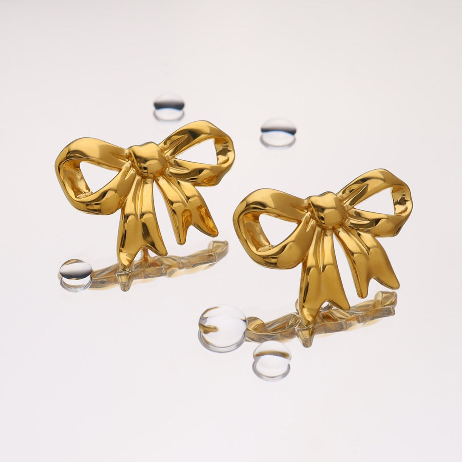 Classy Bow Pin Earring