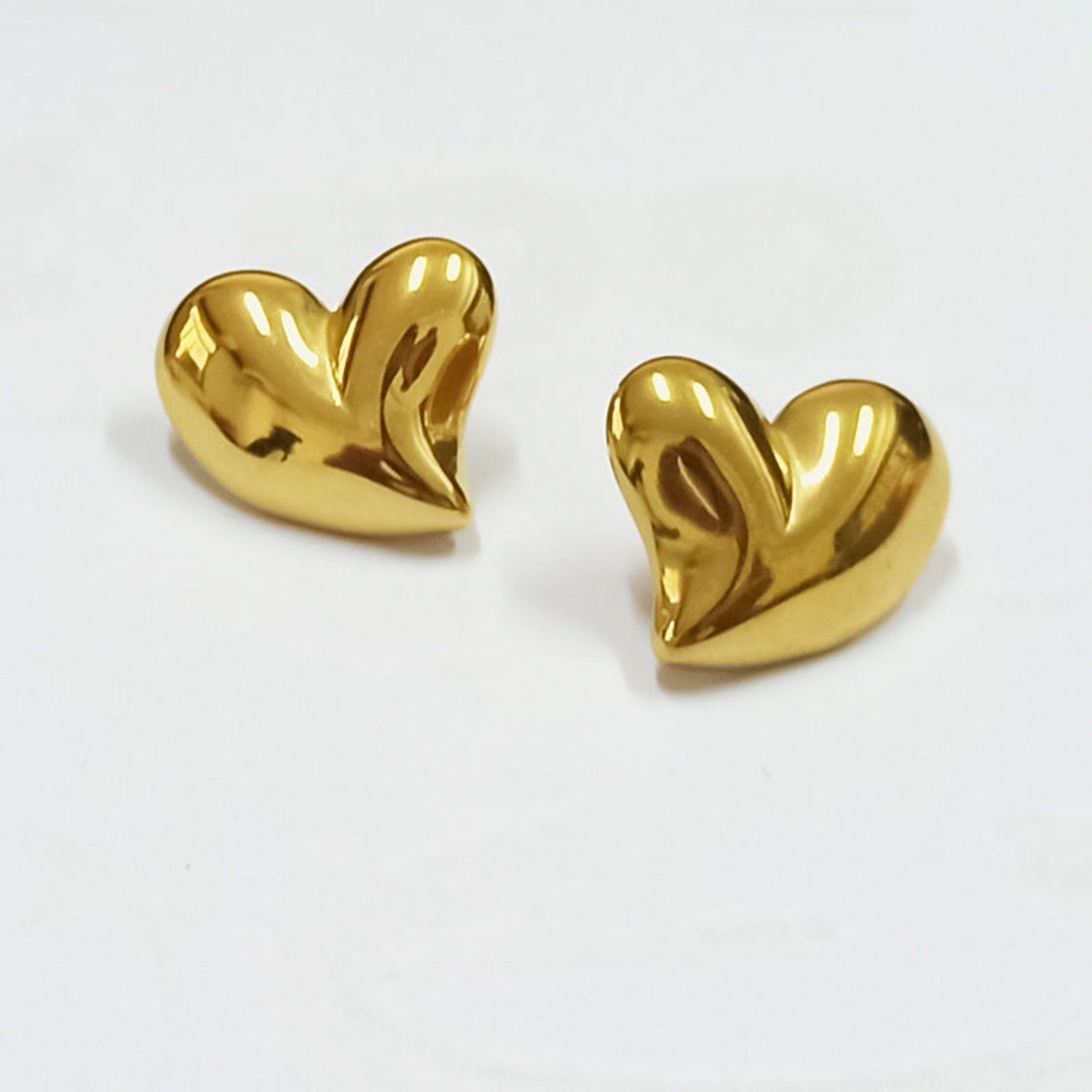 Alloy Heart Pin Earring