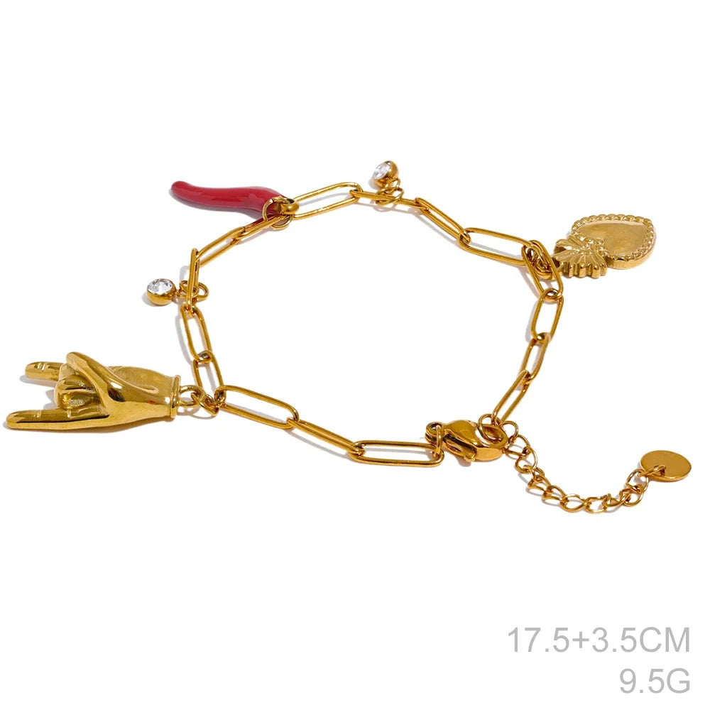 Olivia Mirchi Charms Bracelets