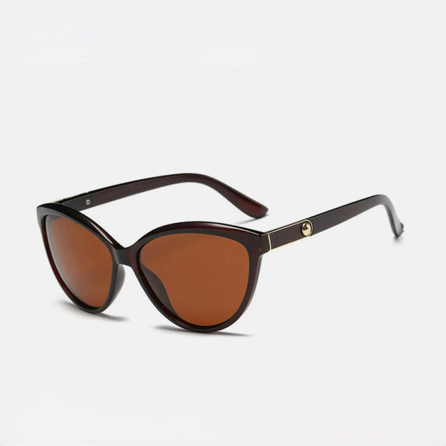 Women Brown Cat Eye Sunglasses