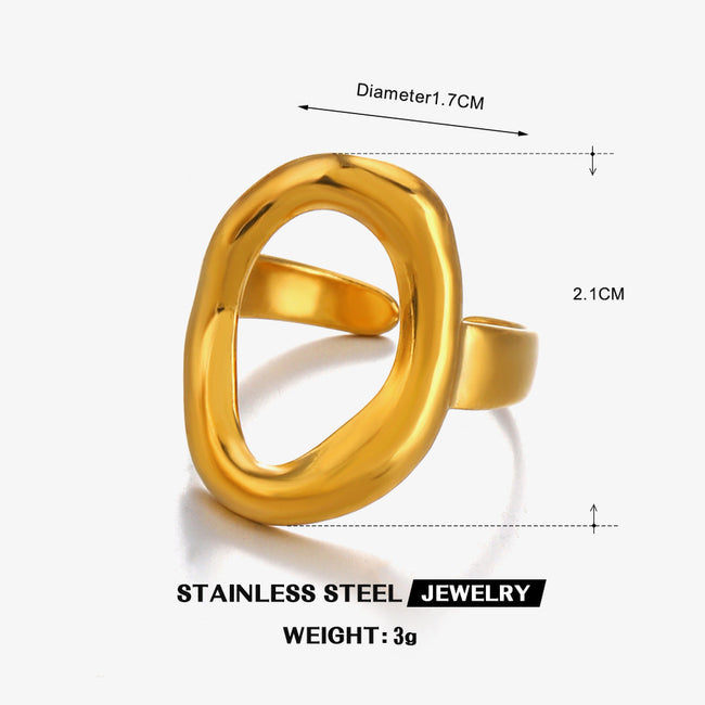 Artistic Gold Ring