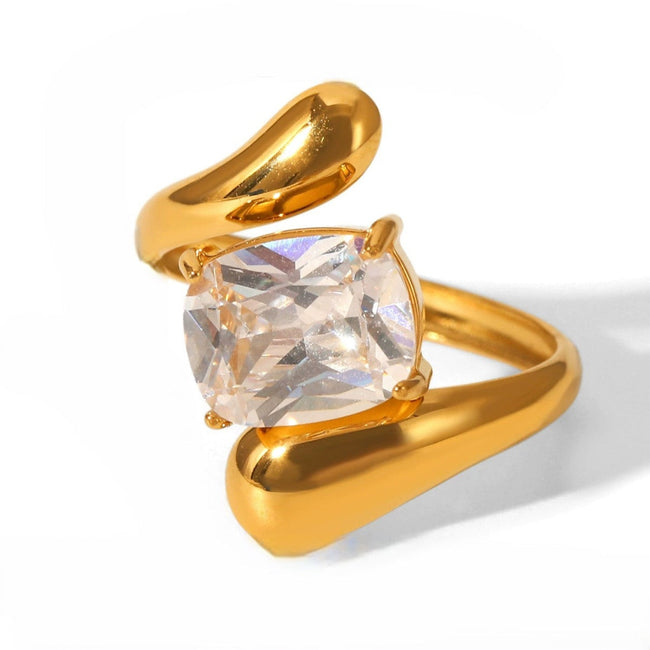 Cushion Cut Radiance Ring