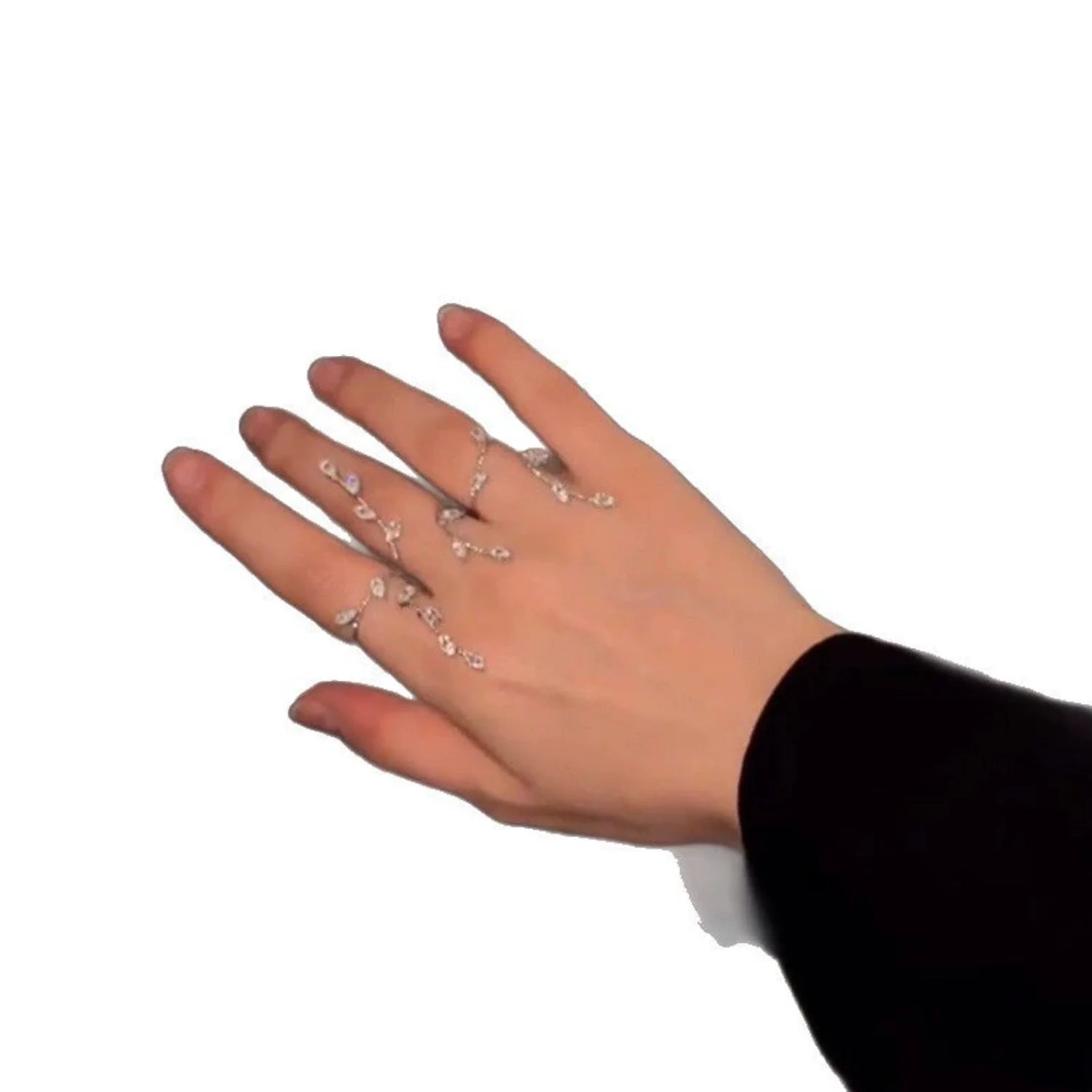 Enchanted Vine Multi-Finger Ring
