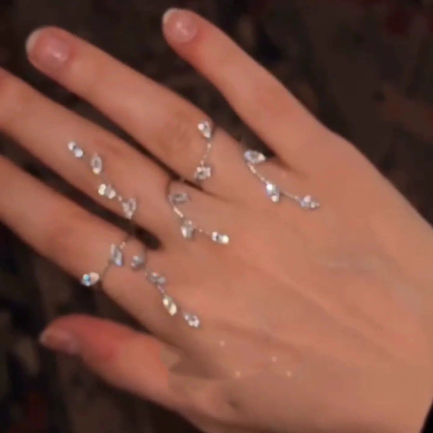 Enchanted Vine Multi-Finger Ring