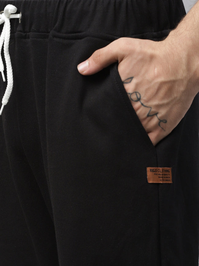 Men Cut & Sew Terry Jogger