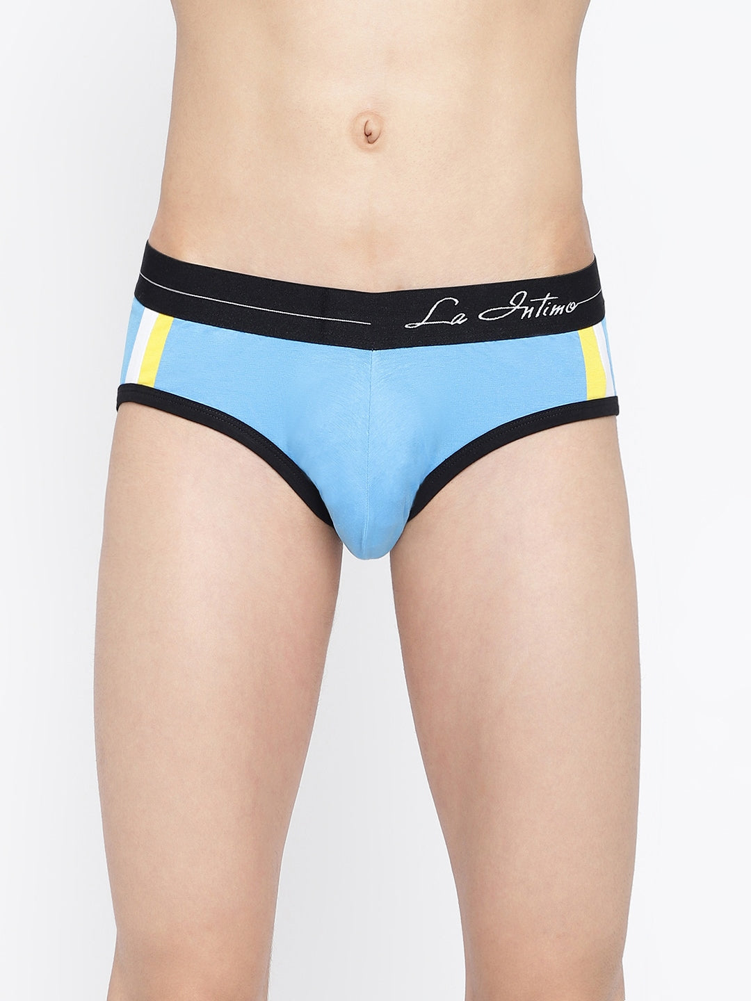 Men Double Striped Classic Brief