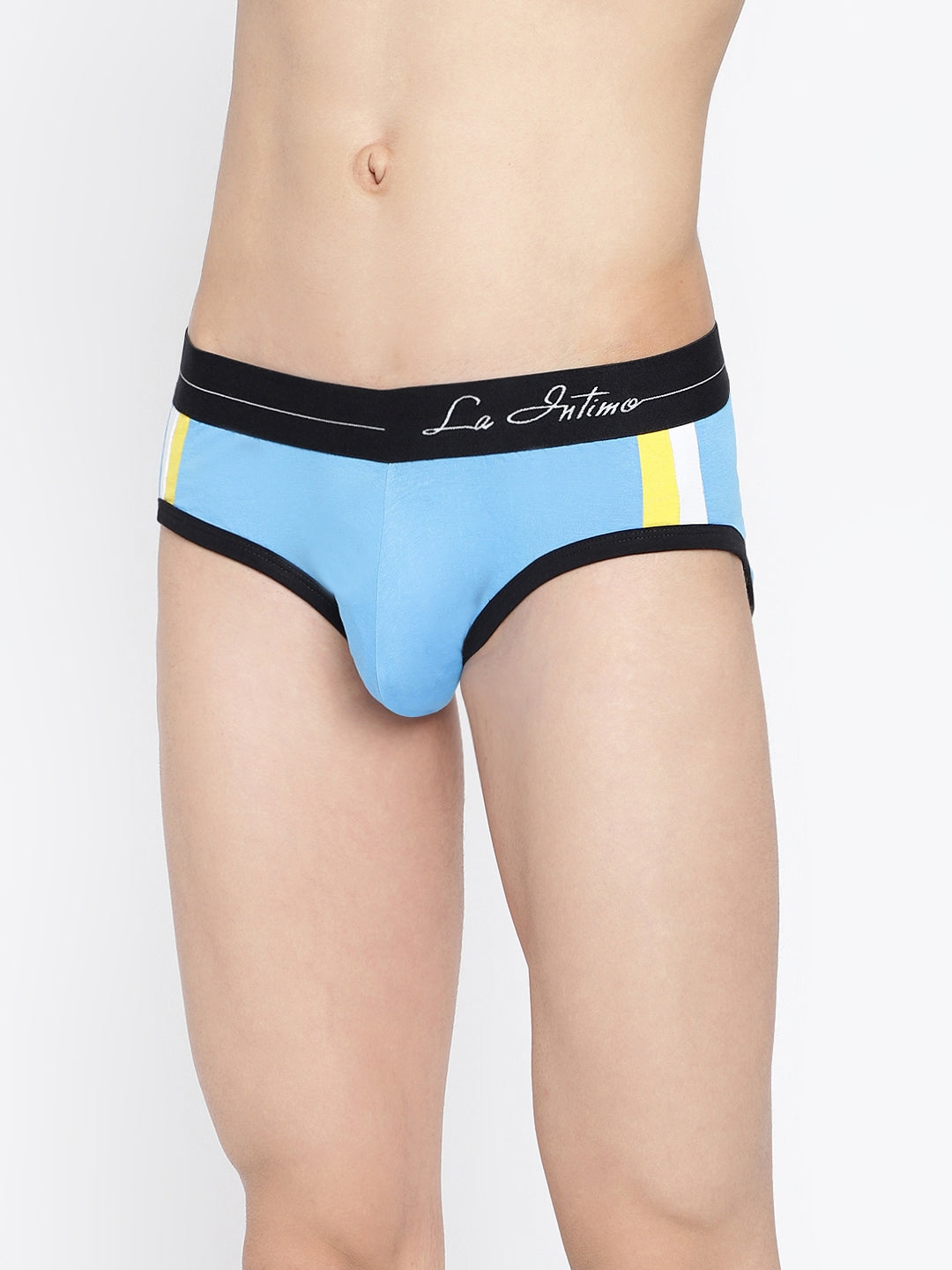 Men Double Striped Classic Brief